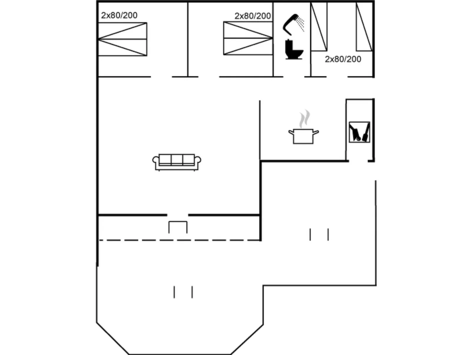 "Emmi" - 2.5km from the sea