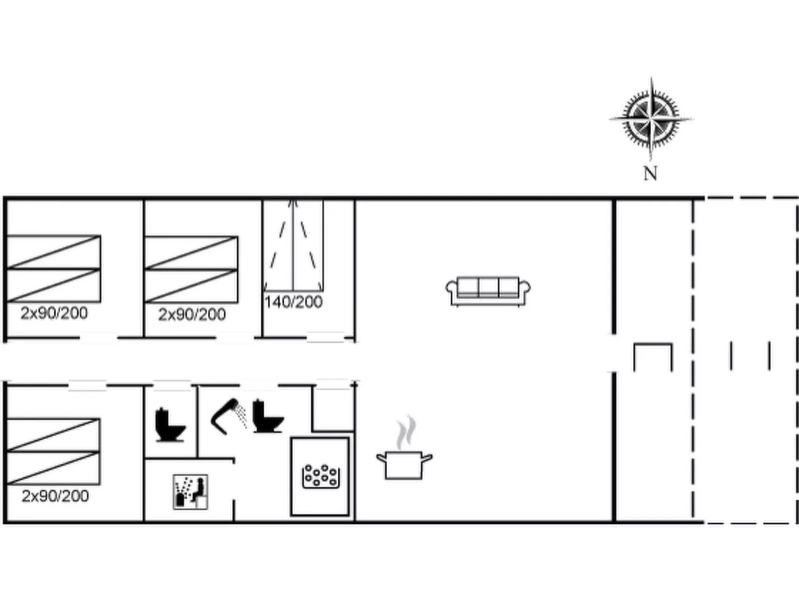 "Darina" - 1.5km from the sea
