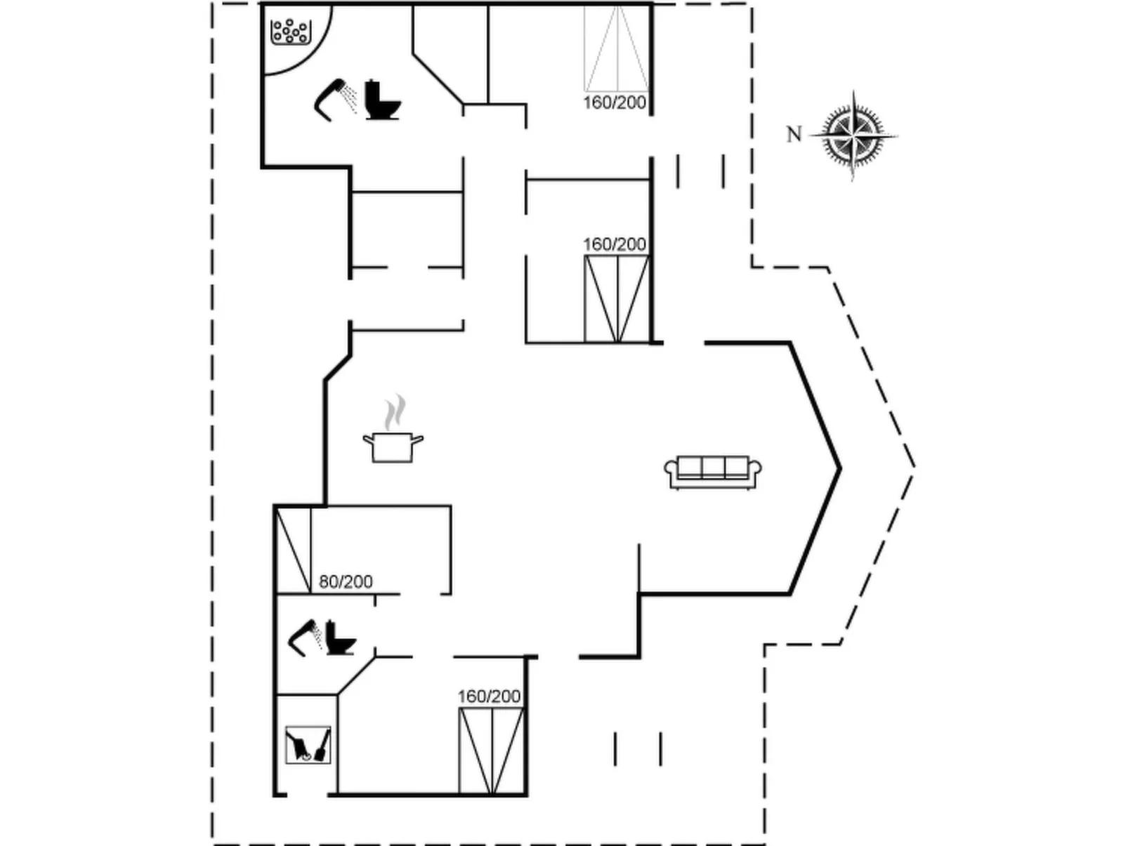 "Anastaja" - 550m from the sea