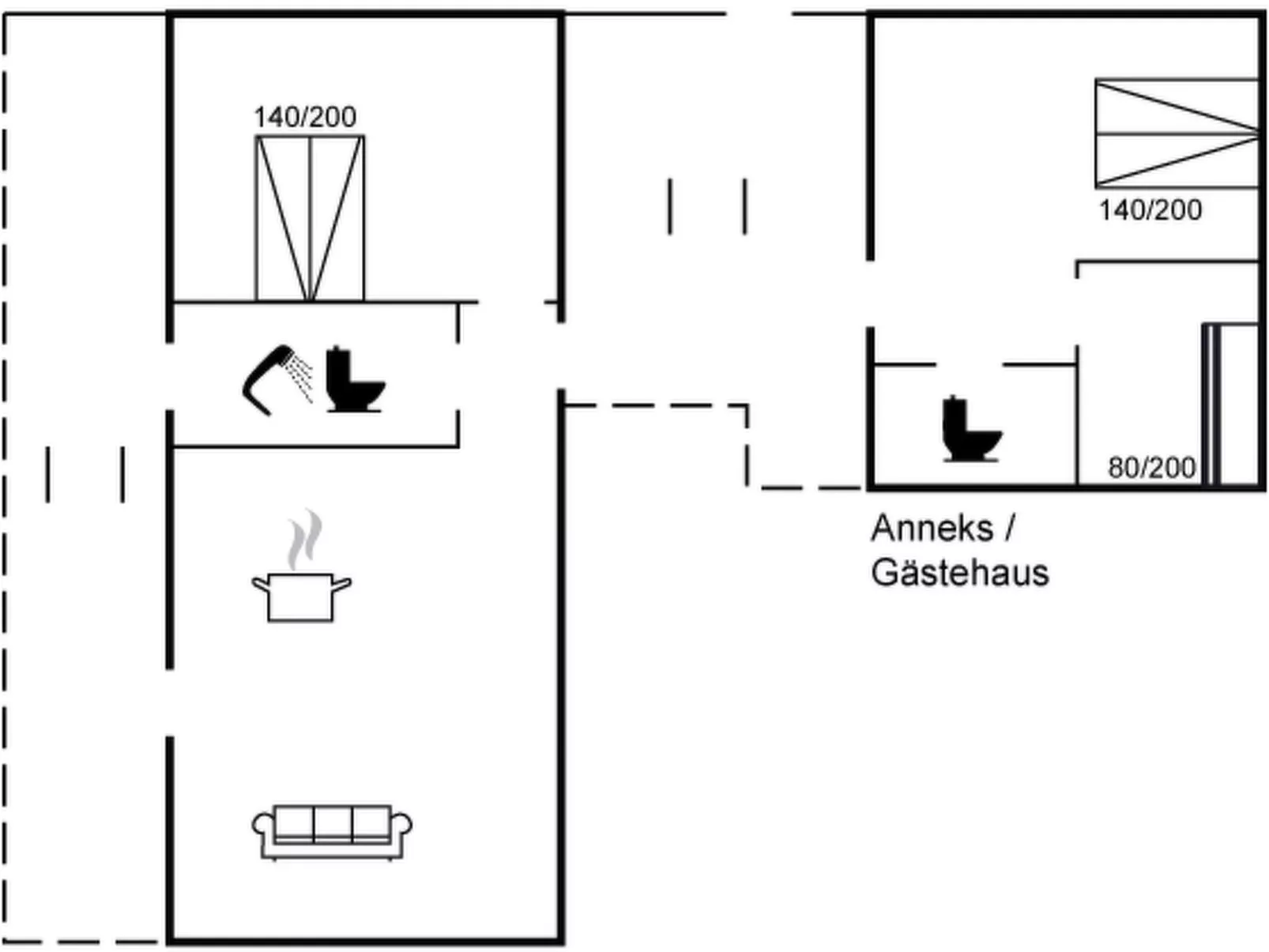 "Amarie" - 1km from the sea