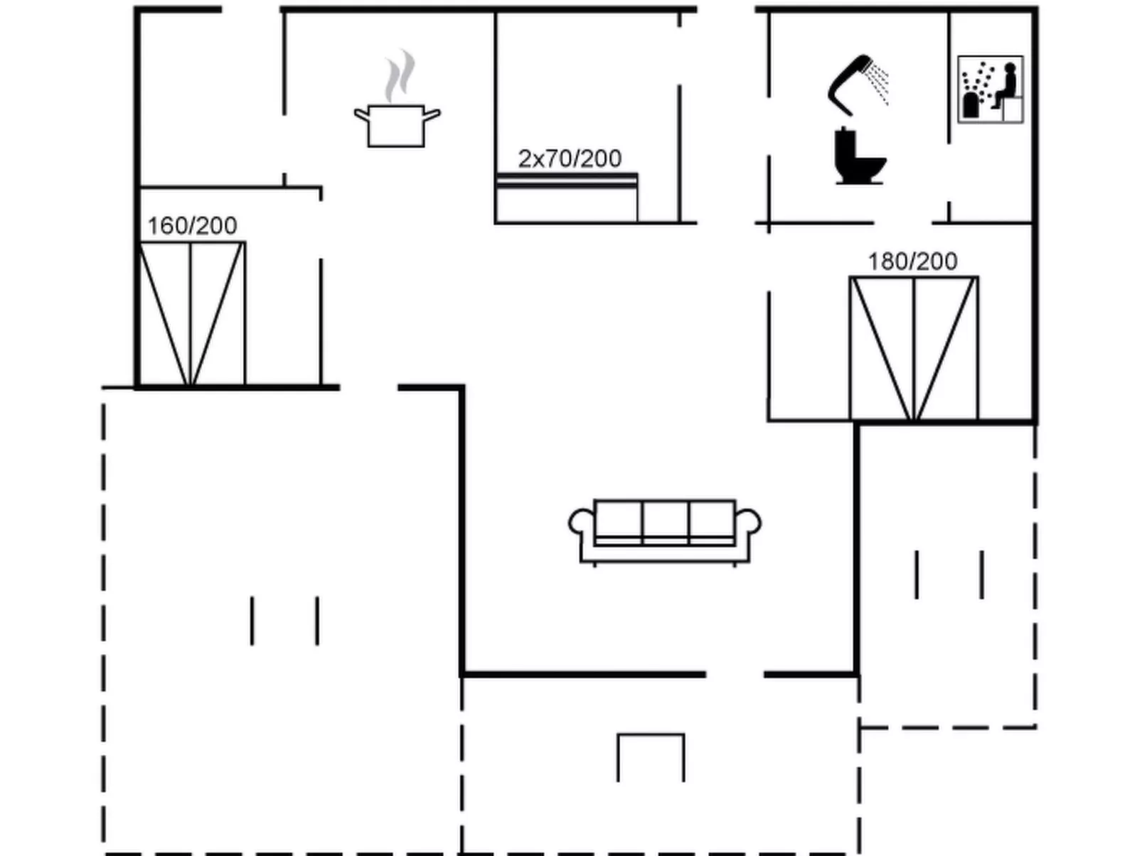 "Bothilda" - 950m from the sea
