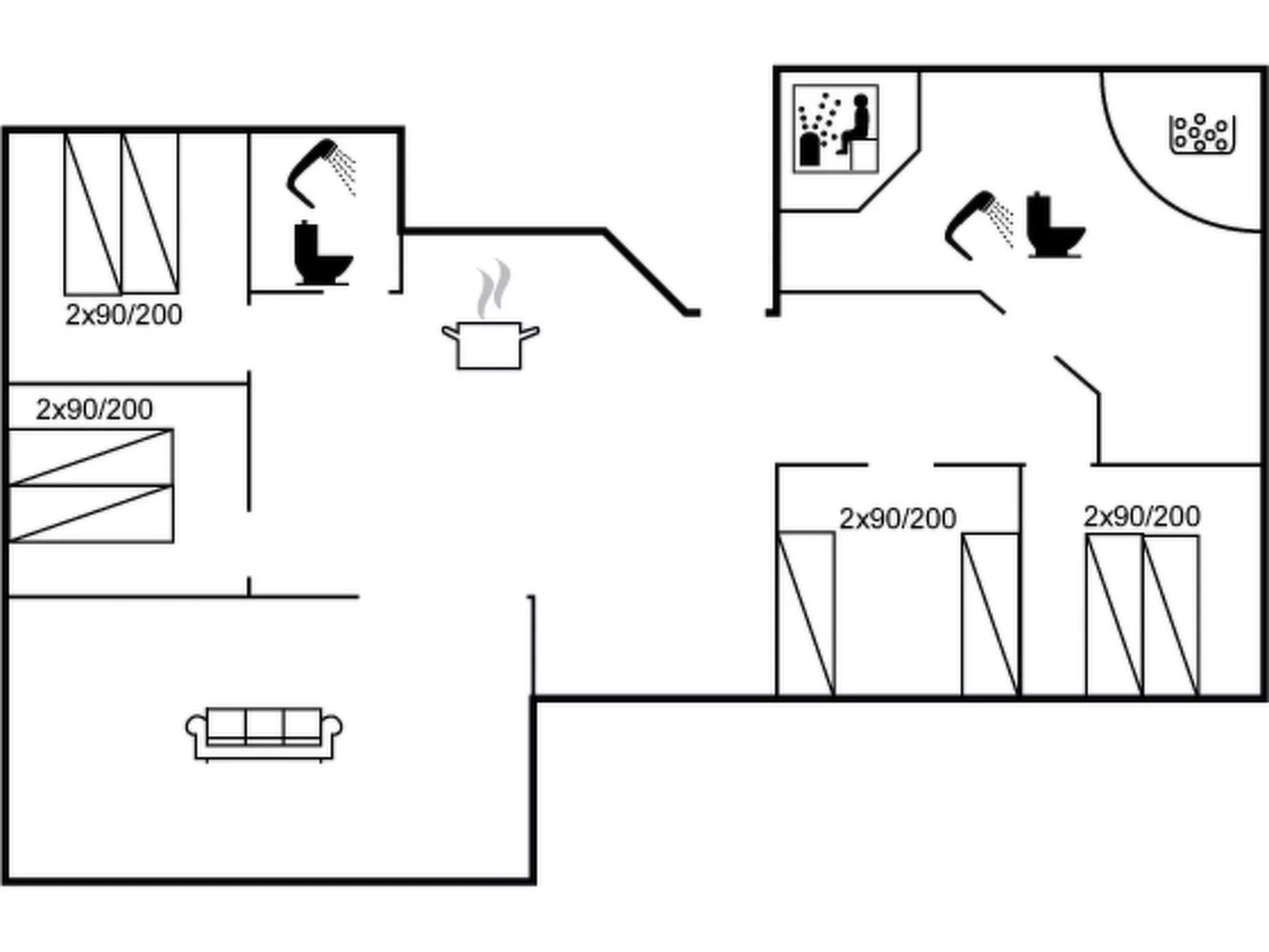 "Elviira" - 600m from the sea