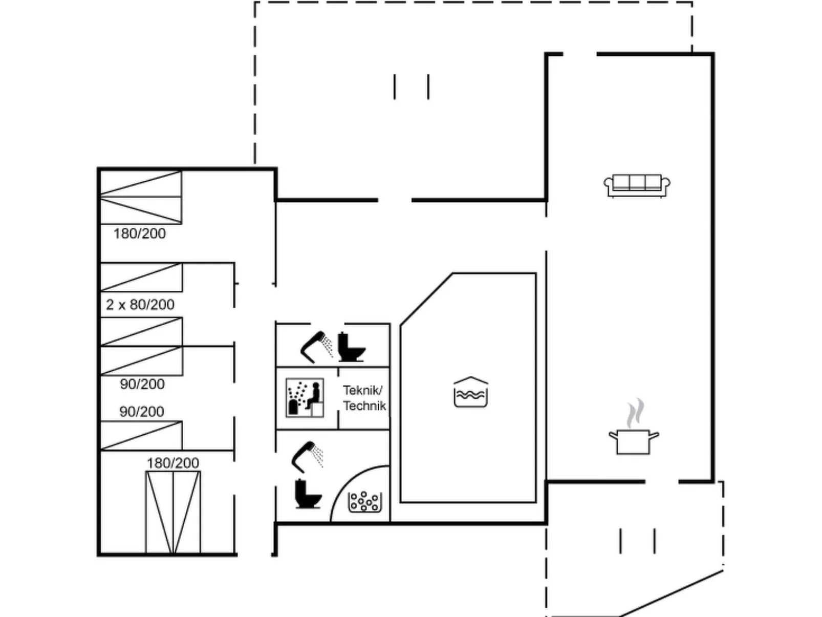 "Adrienne" - 240m from the sea