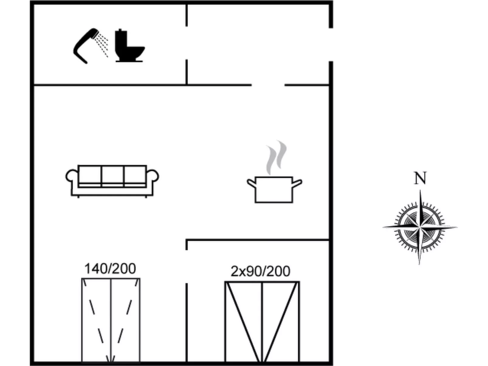 "Saran" - 30km from the sea