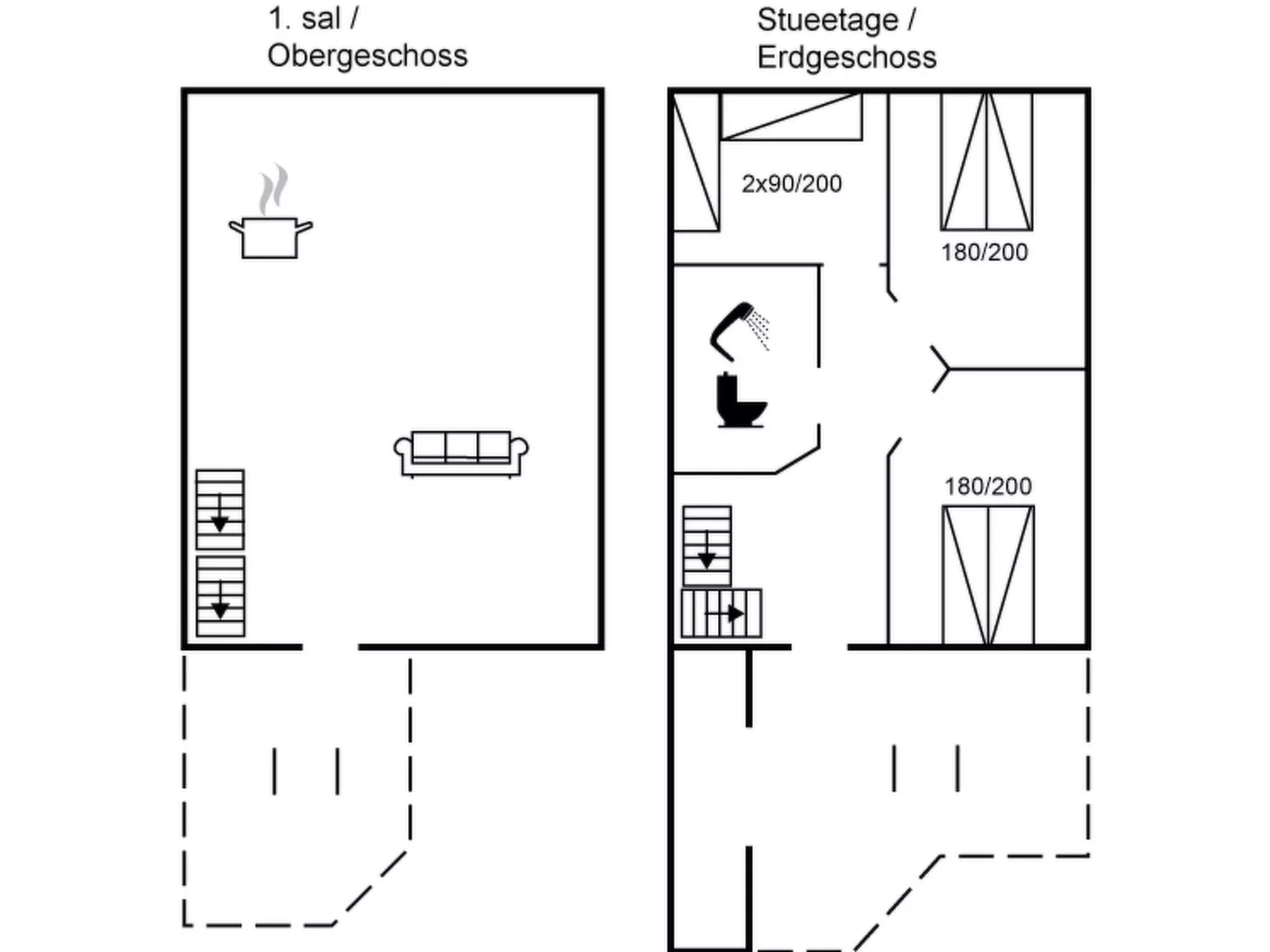 "Truls" - 700m from the sea