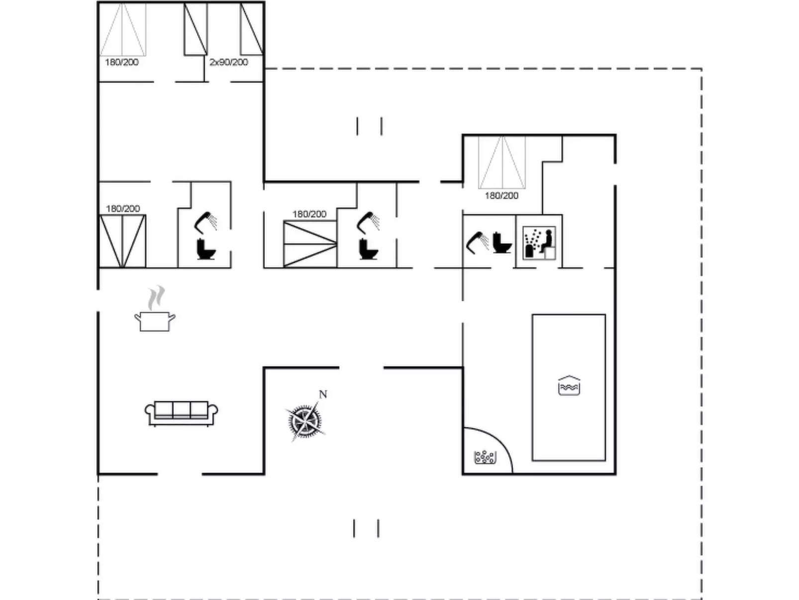 "Patrice" - 300m from the sea