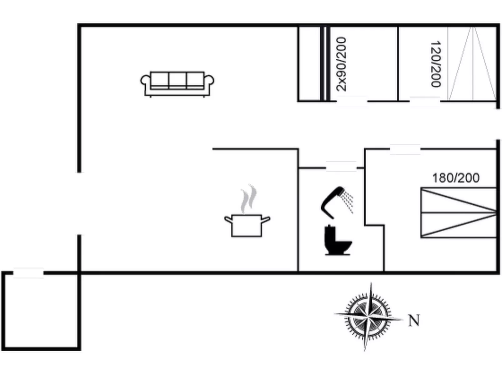 "Amundi" - 500m from the sea