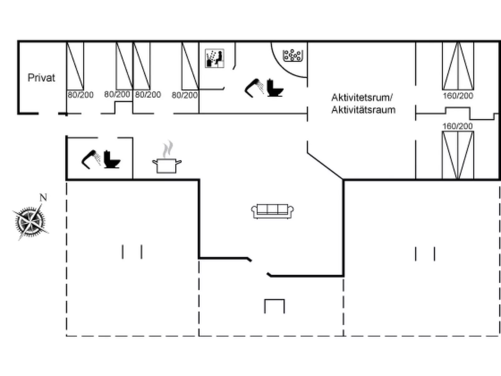 "Edzard" - 800m from the sea