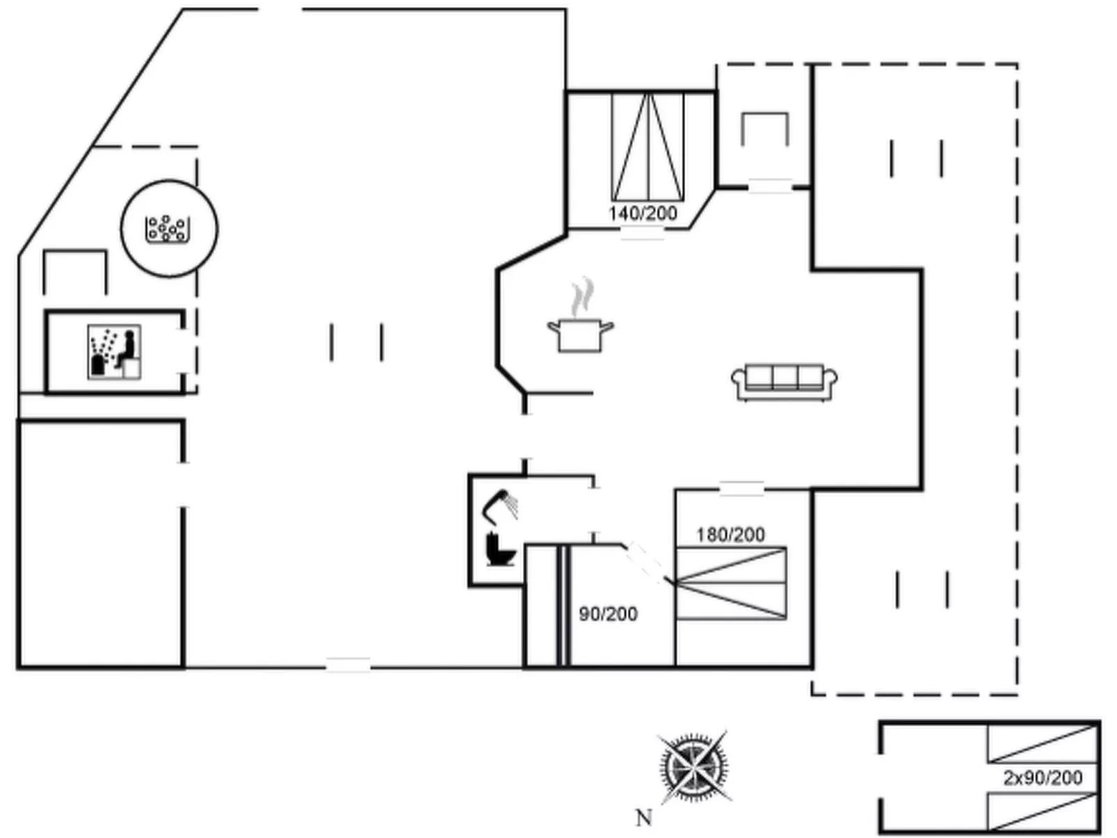 "Neli" - 850m to the fjord