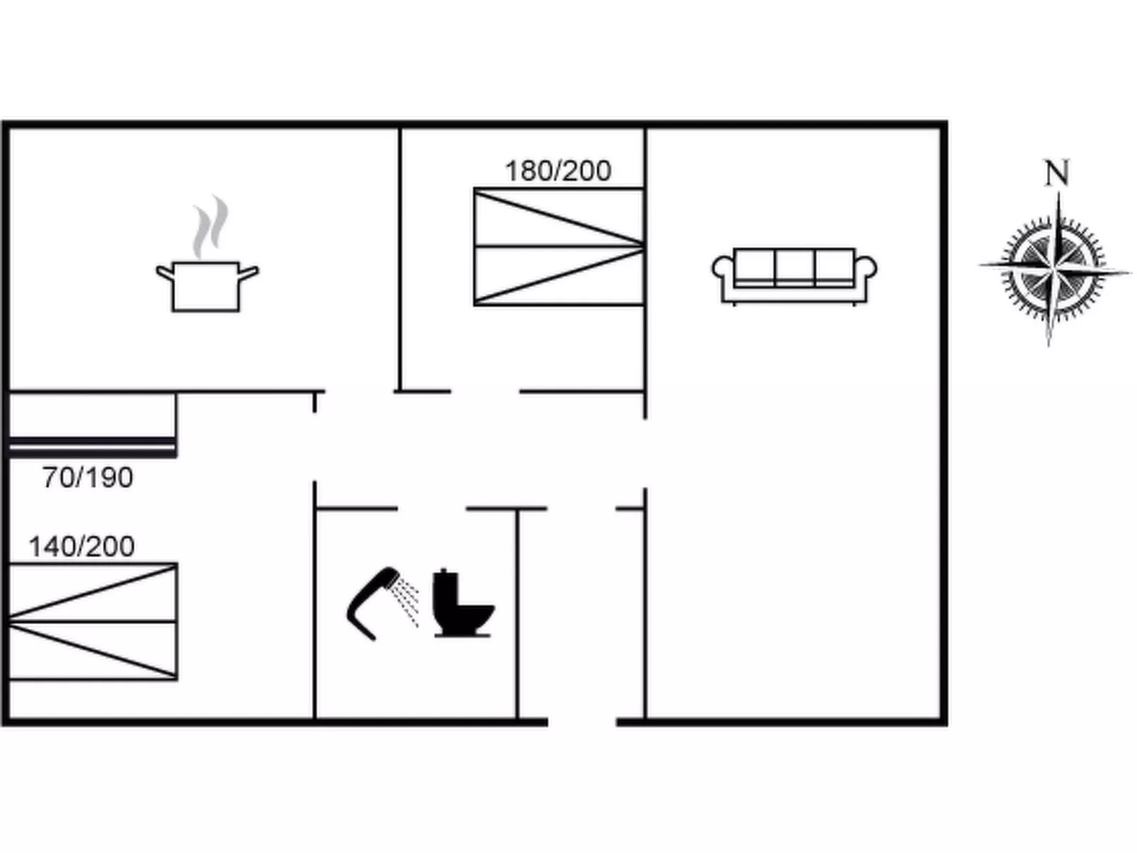 "France" - 5km from the sea