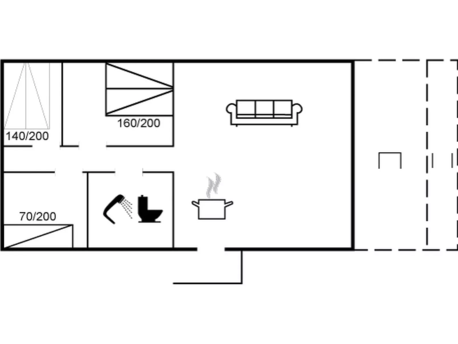 "Makrina" - 150m from the sea