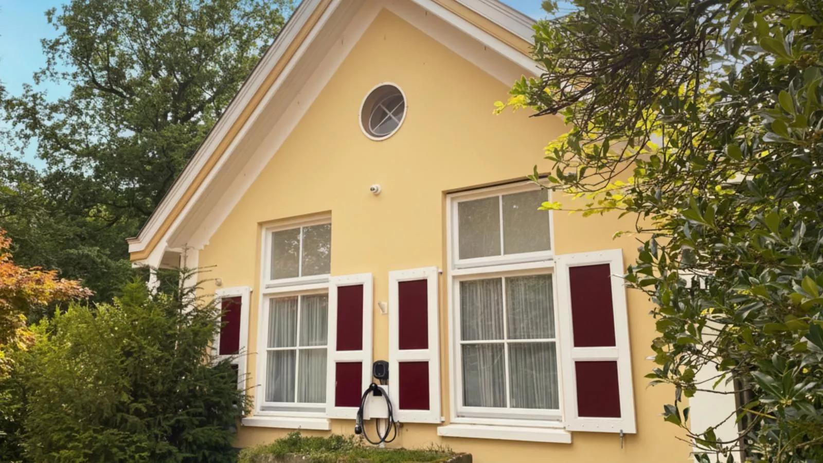 Wellnesshuisje Kalheupink-Exterior in summer