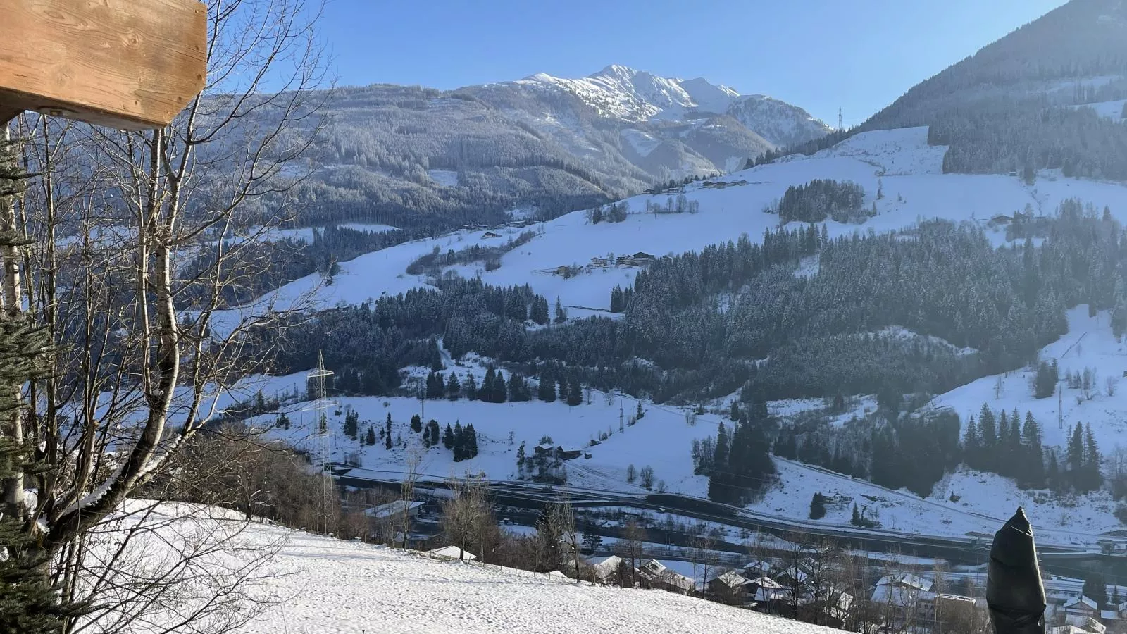 TraumLodge-Vue d'hiver