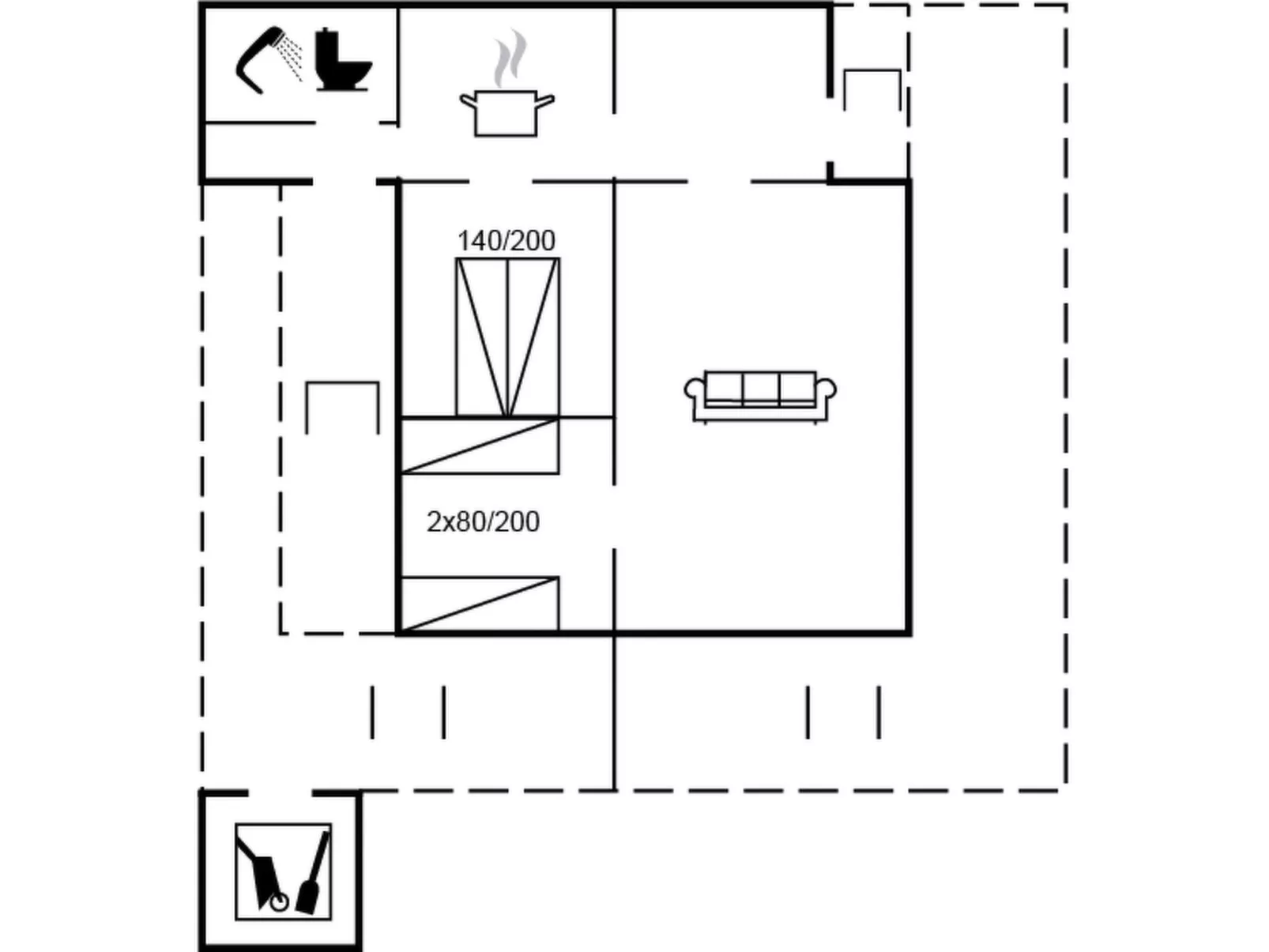 "Christl" - 500m from the sea