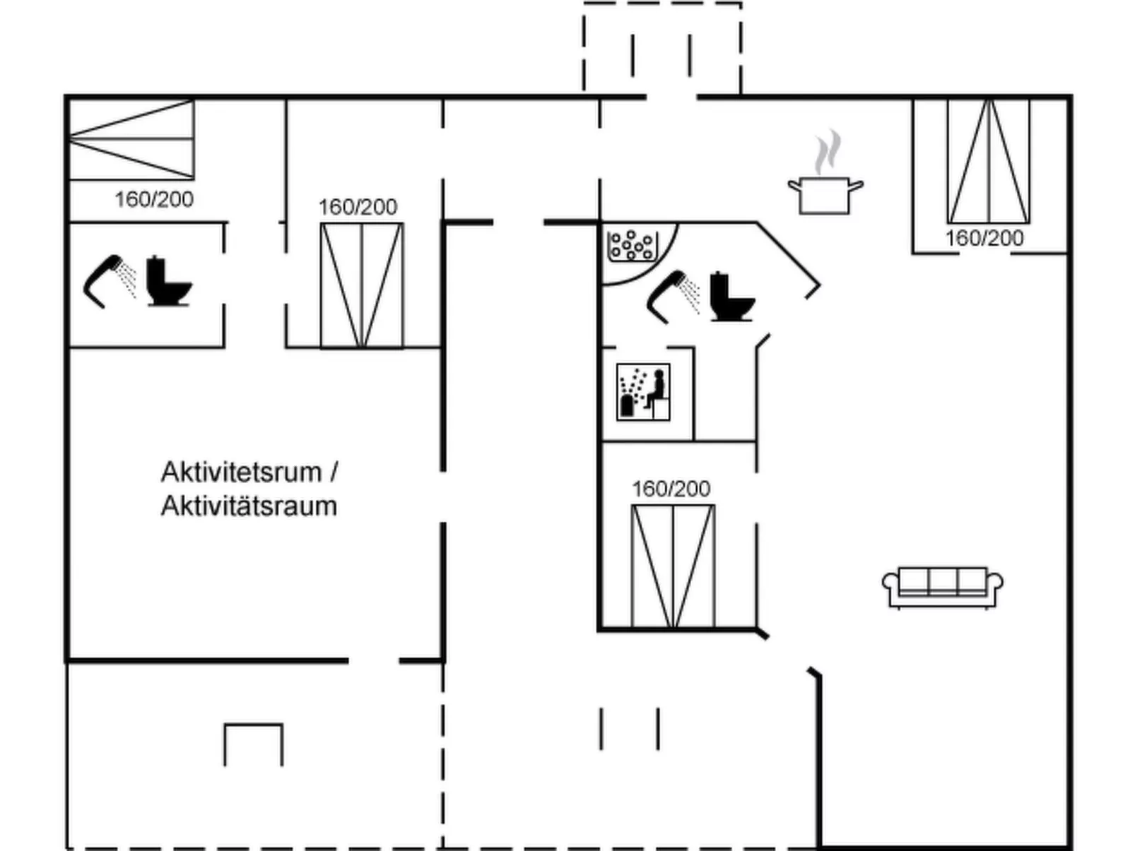 "Nashota" - 600m from the sea