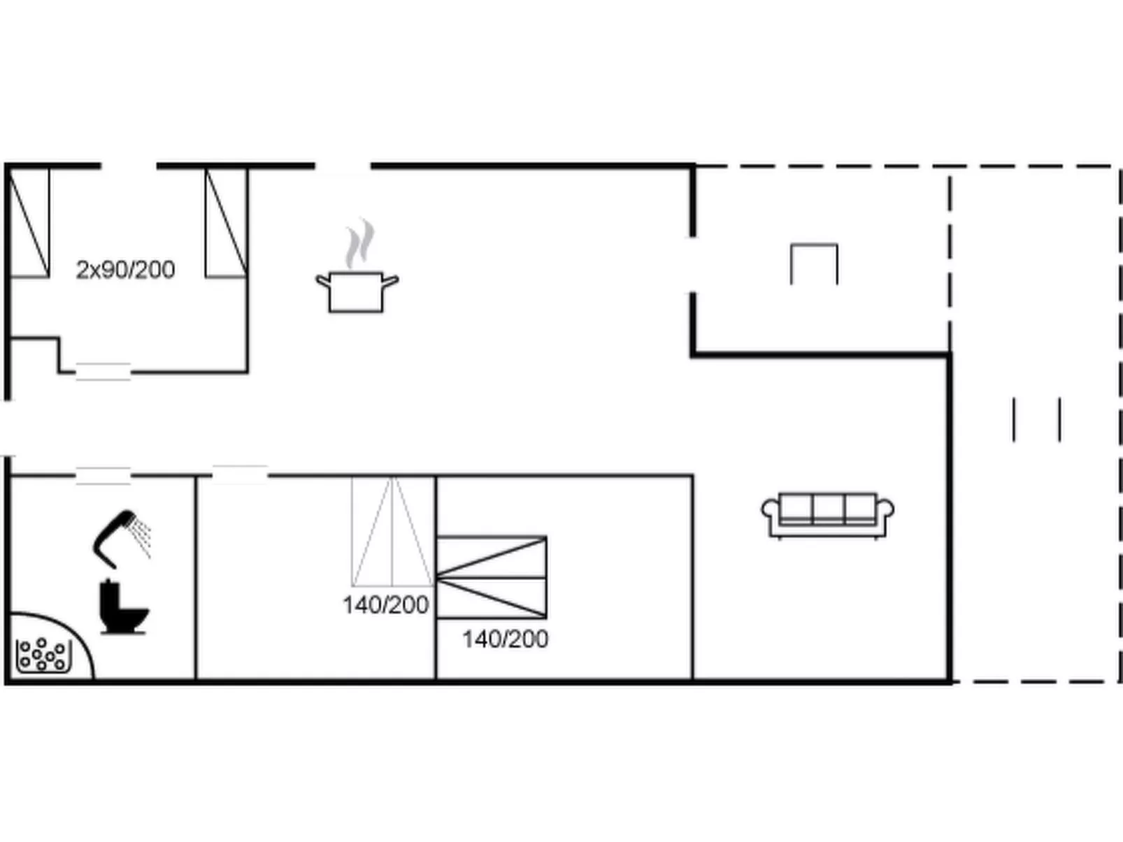 "Frederikka" - 1.9km from the sea