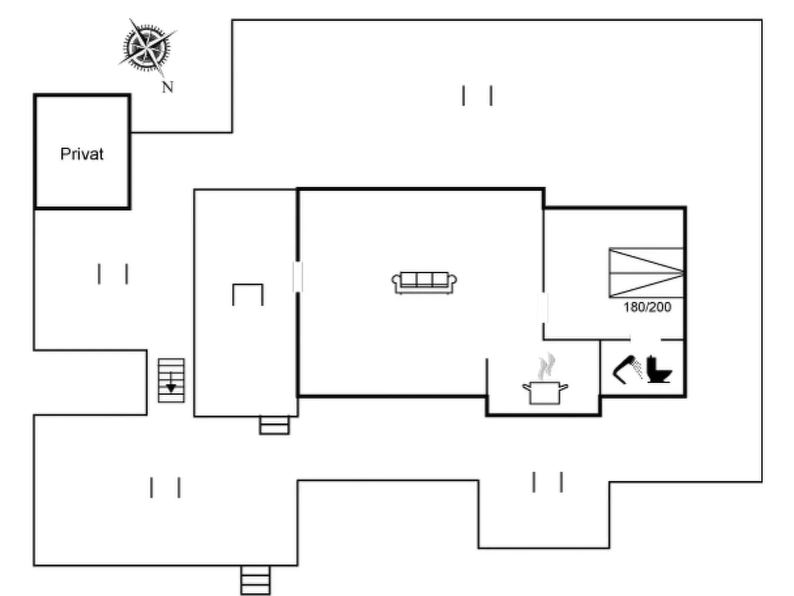 "Diderik" - 5m from the sea