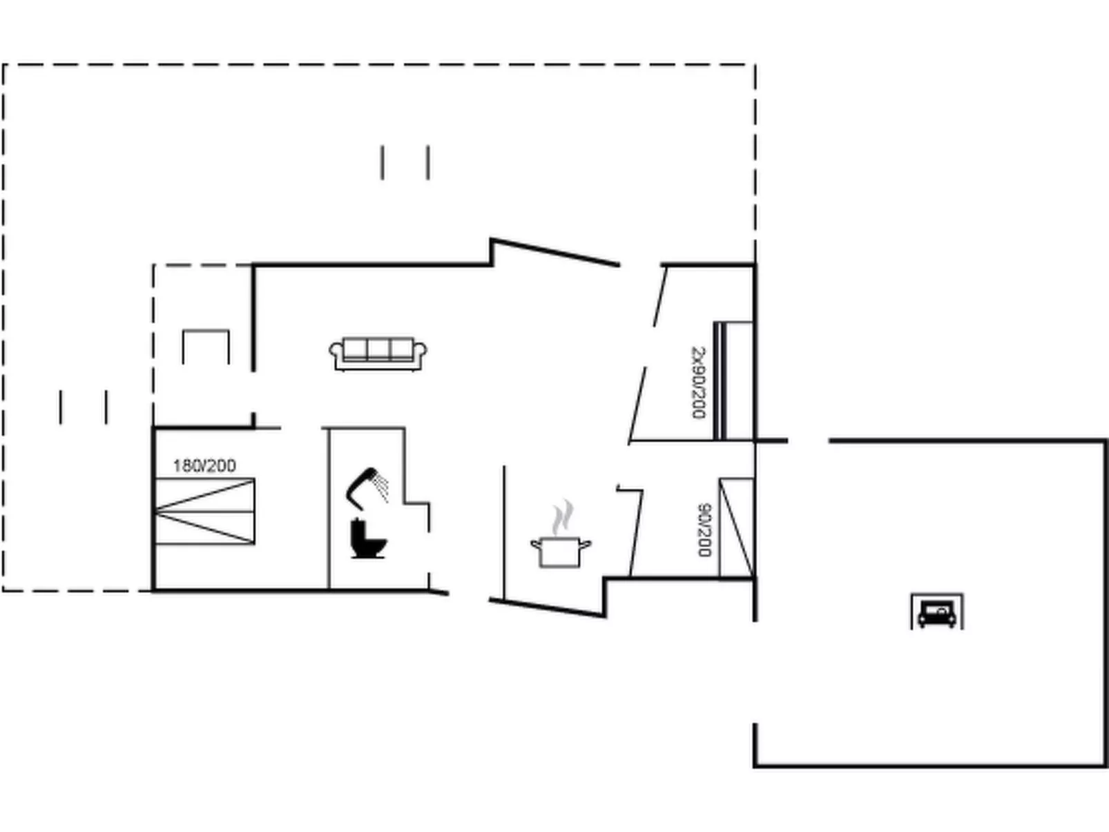 "Agneta" - 150m from the sea