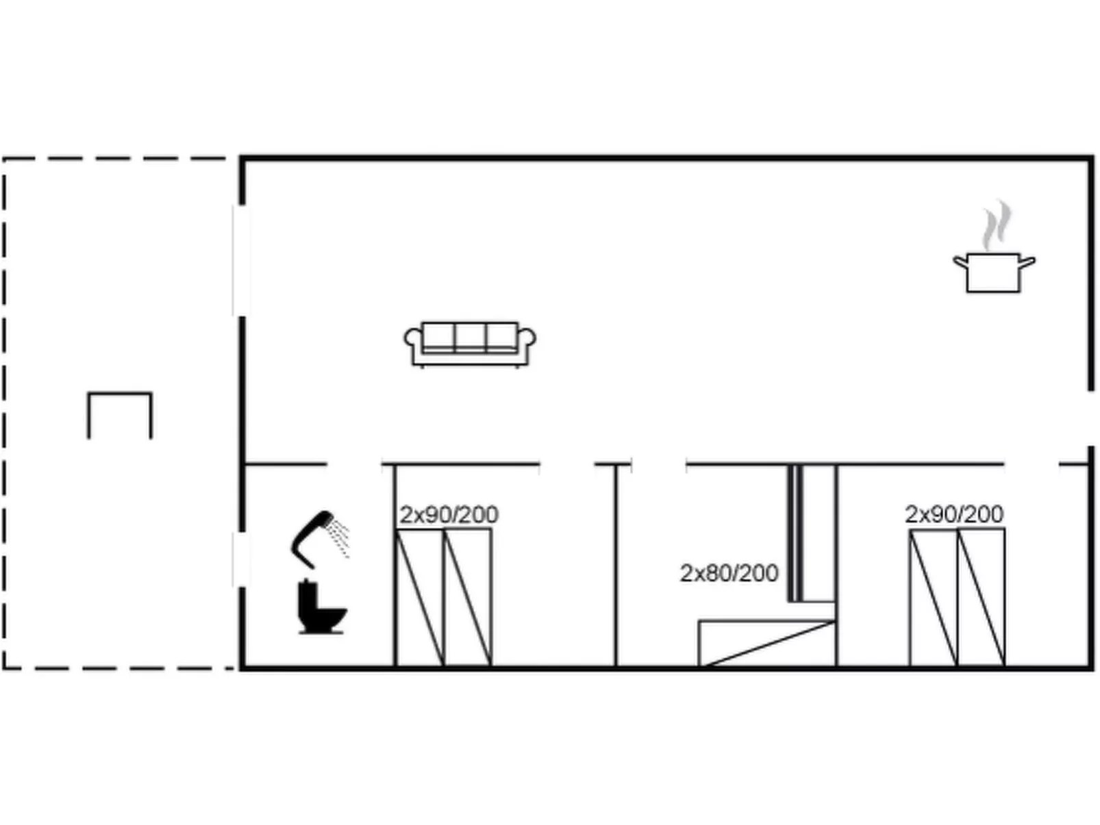 "Grimar" - 400m to the fjord