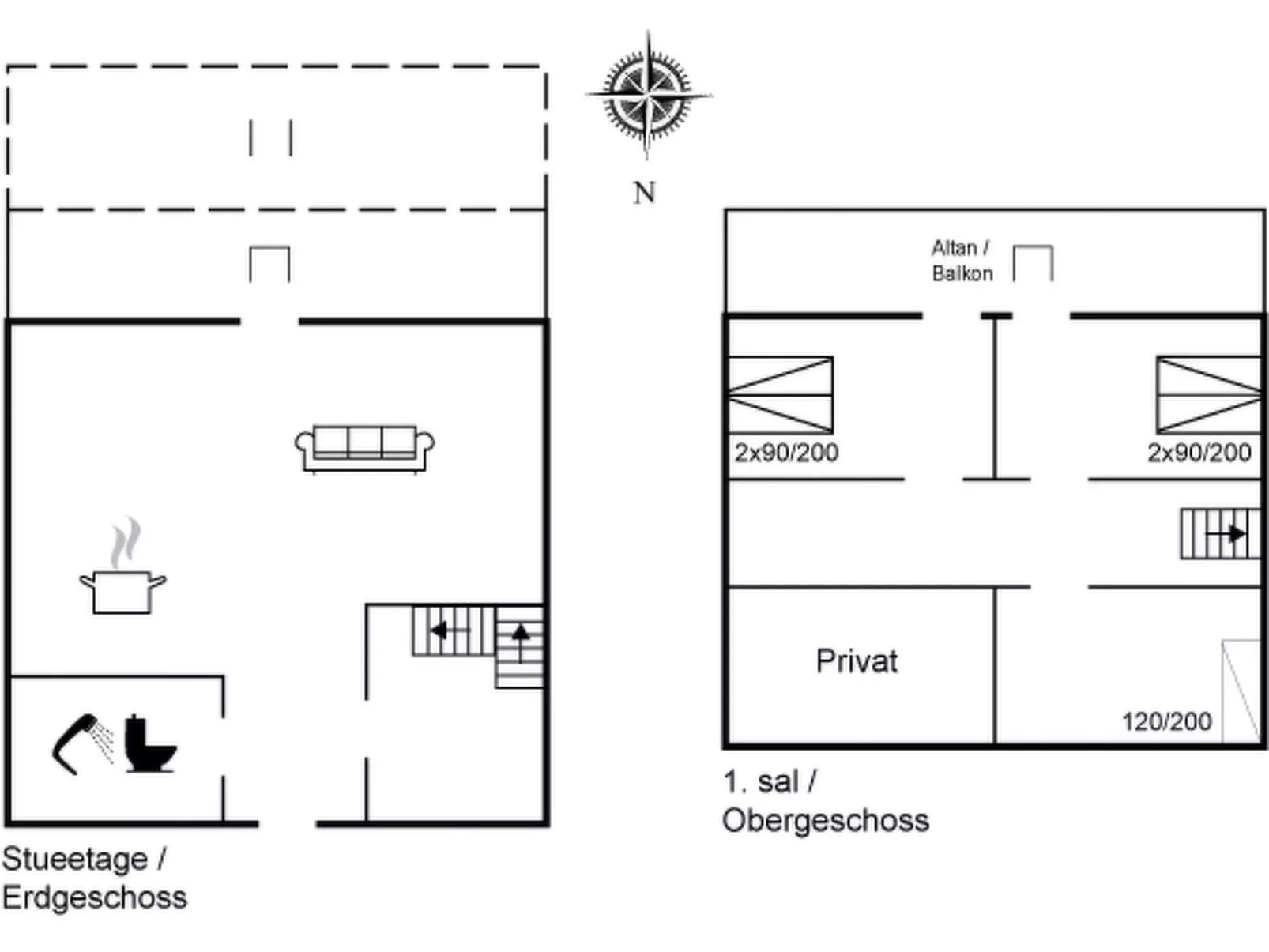 "Einari" - 1.2km from the sea