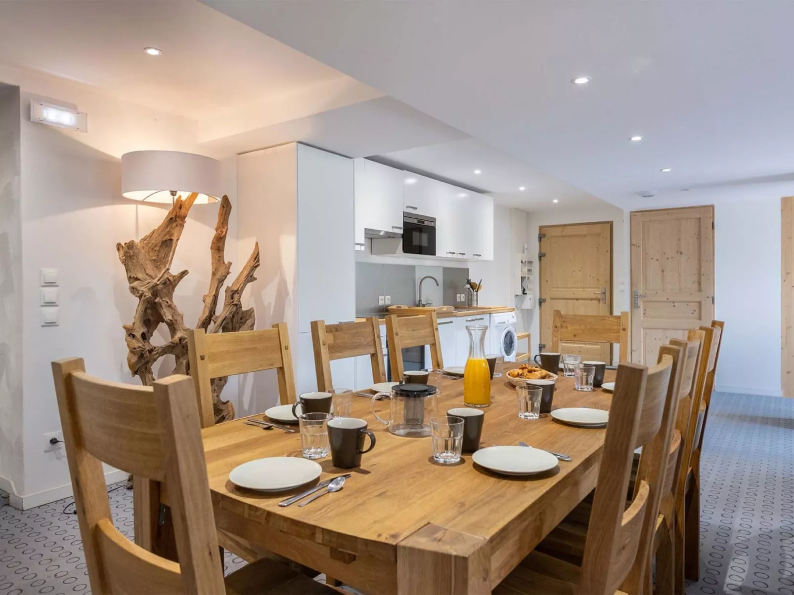 Chalets Les Amis-Drinnen