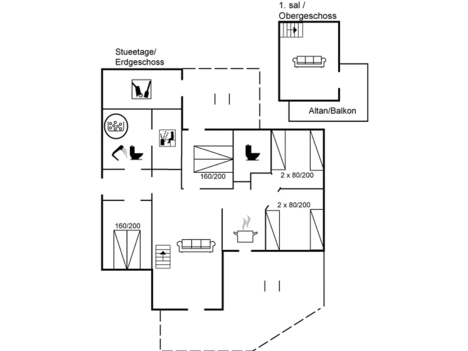 "Magga" - 520m from the sea