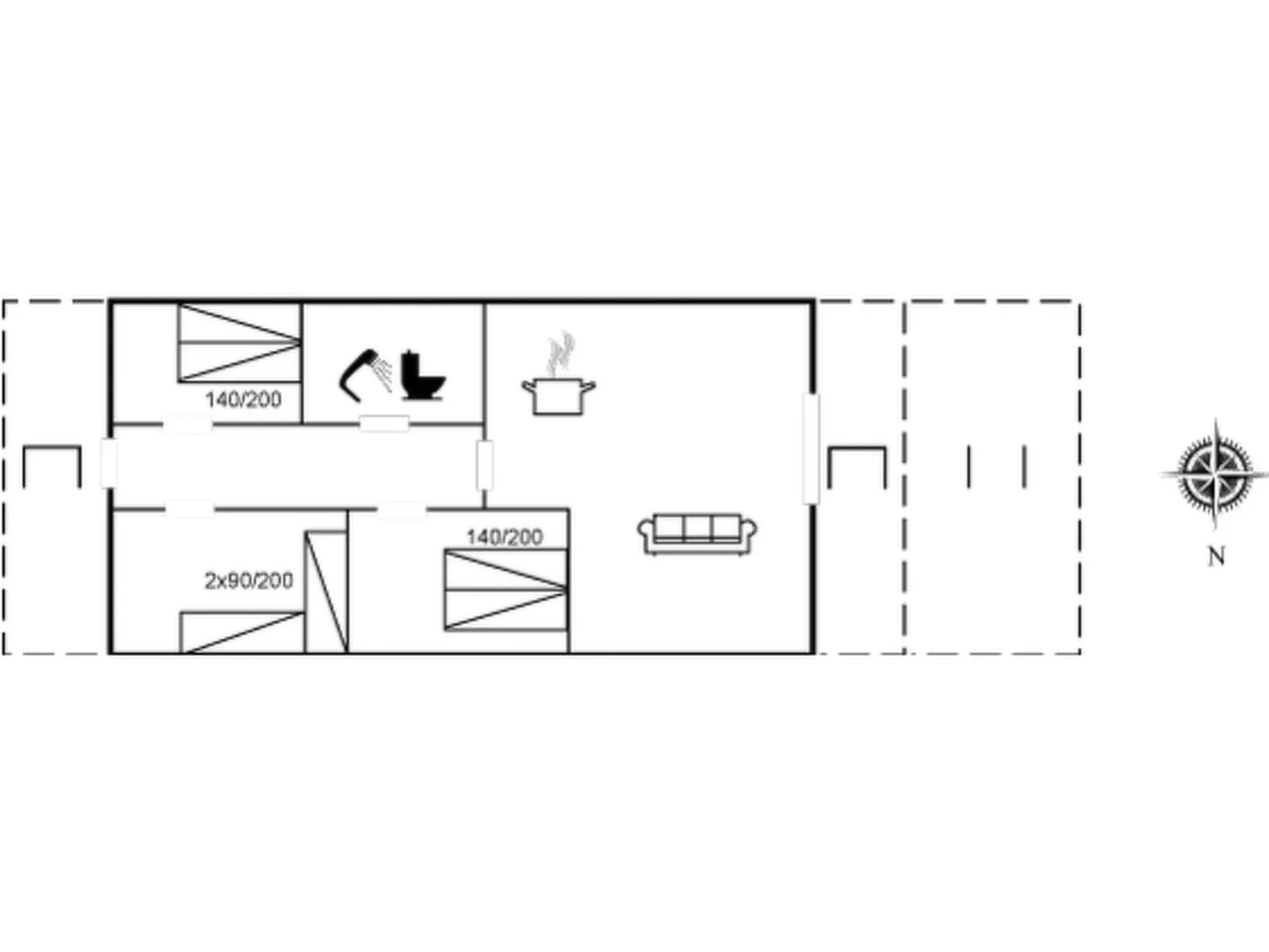 "Reinhold" - 1.9km from the sea