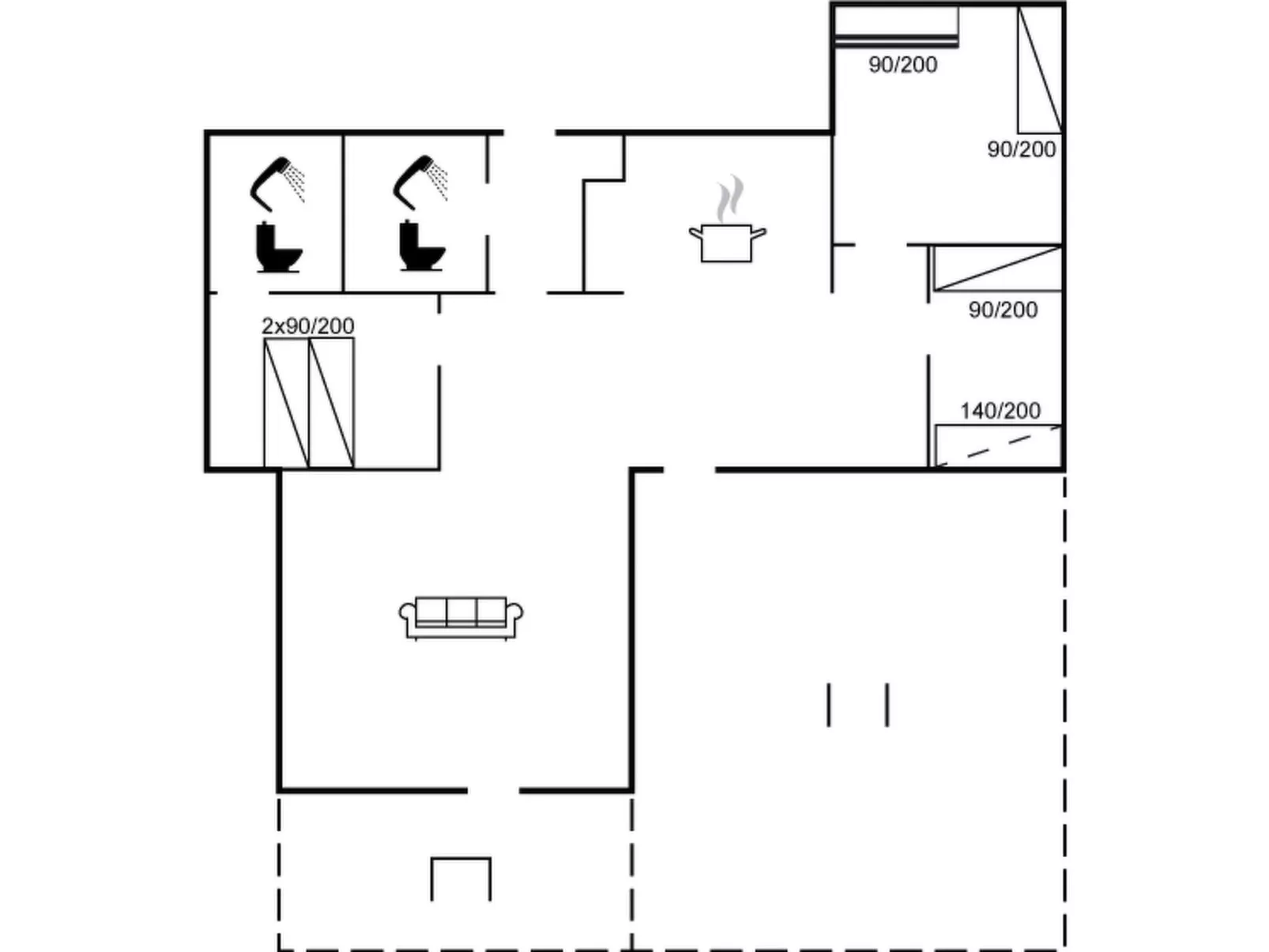 "Kaija" - 100m from the sea