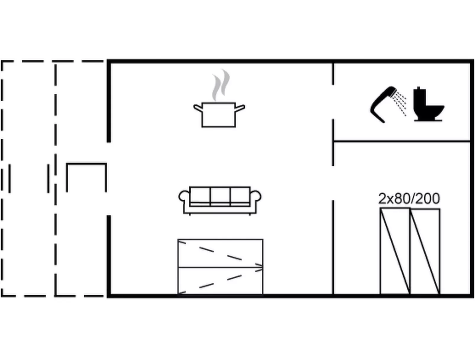 "Thorvor" - 70m from the sea