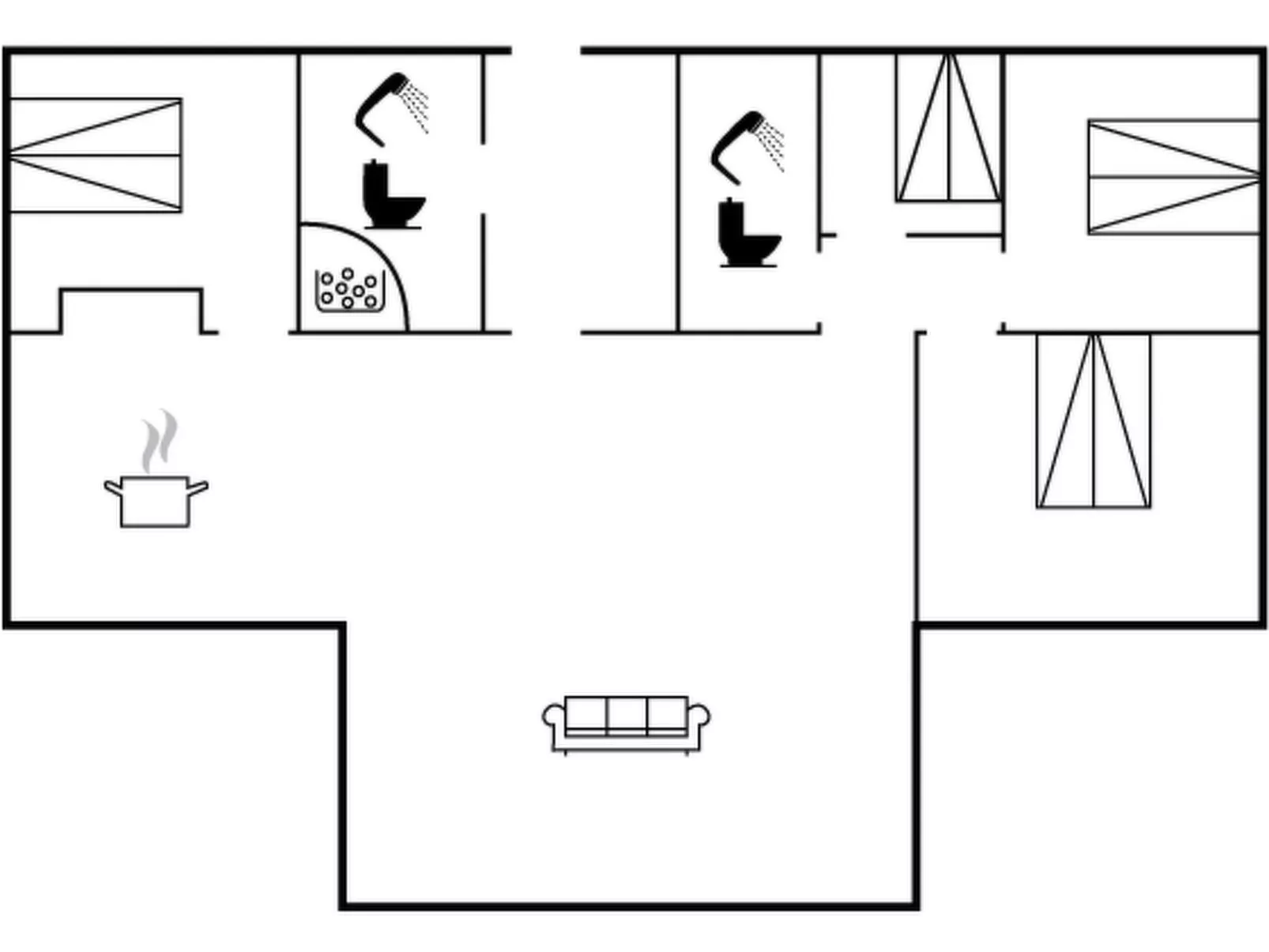 "Tove" - 350m from the sea