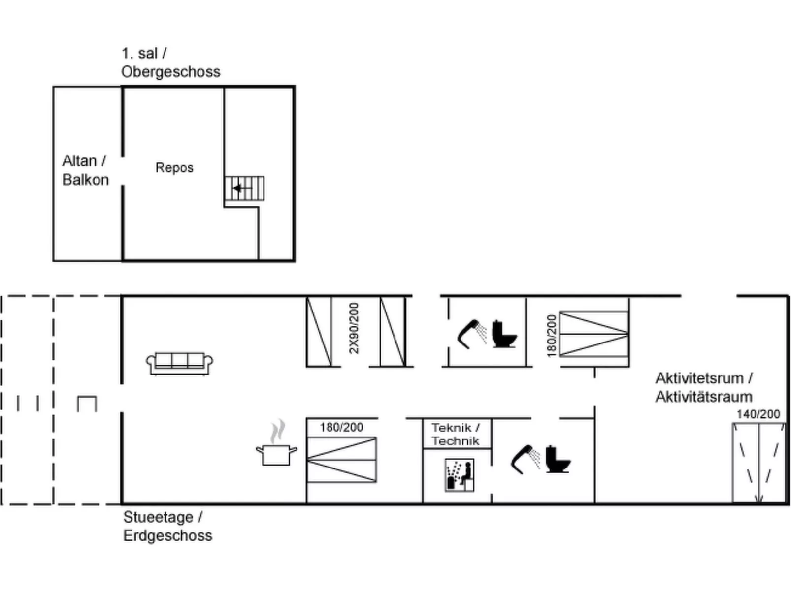 "Gerret" - 200m to the fjord