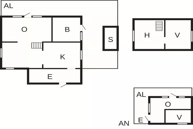 4 etoiles maison de vacances a ED-Plan