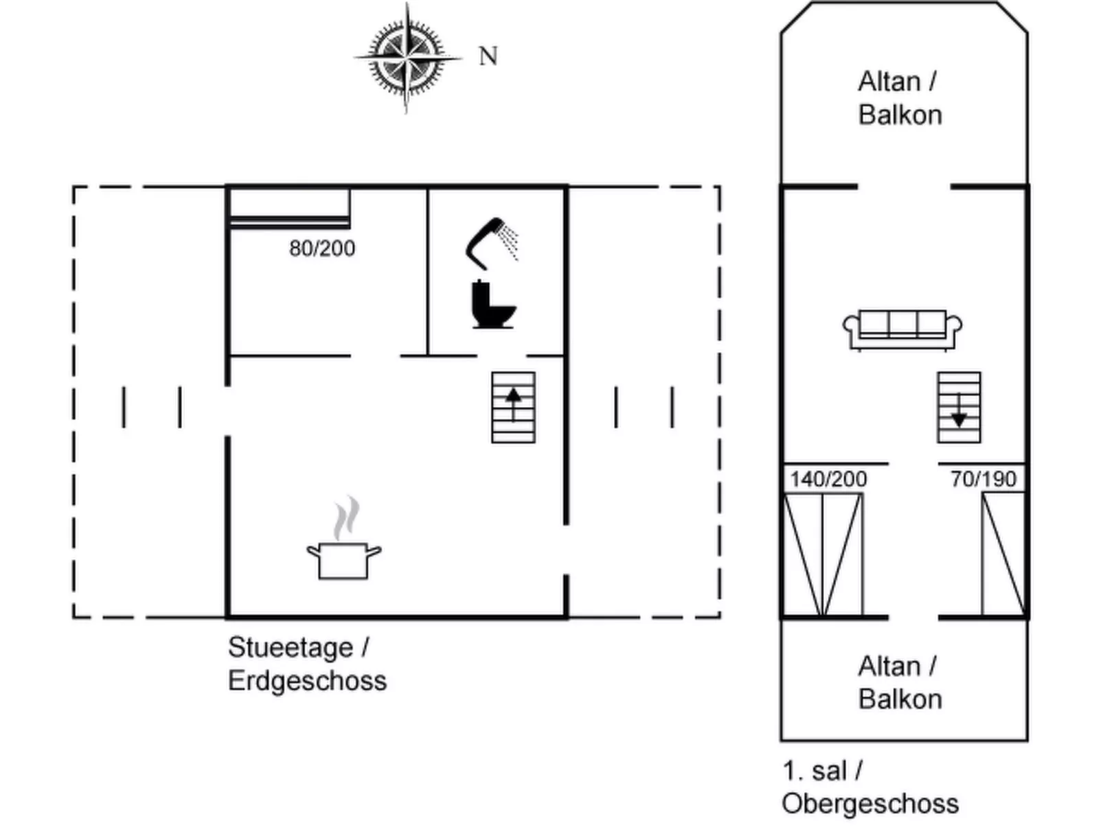 "Luci" - 20m from the sea