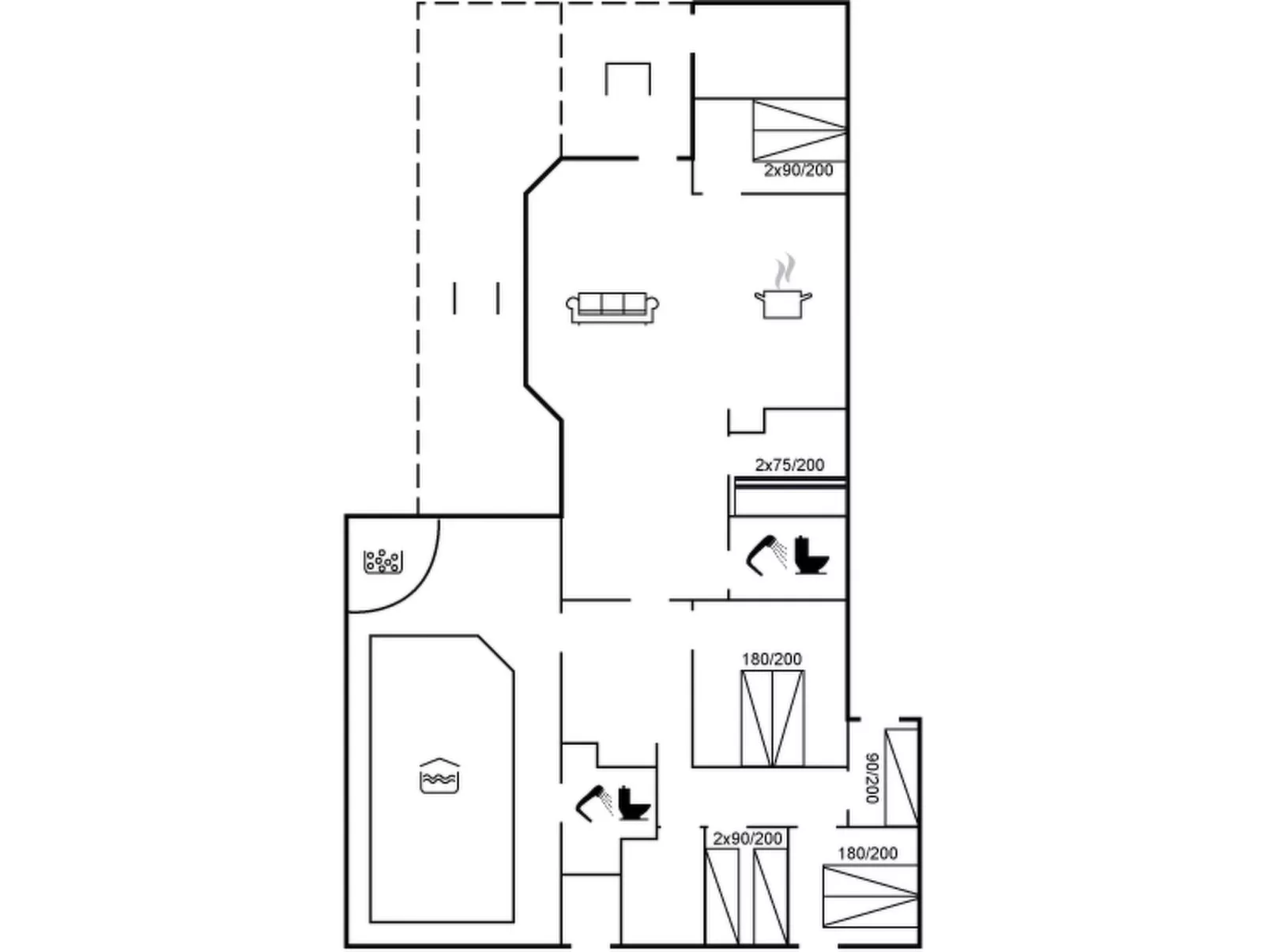 "Greta" - 2.5km from the sea