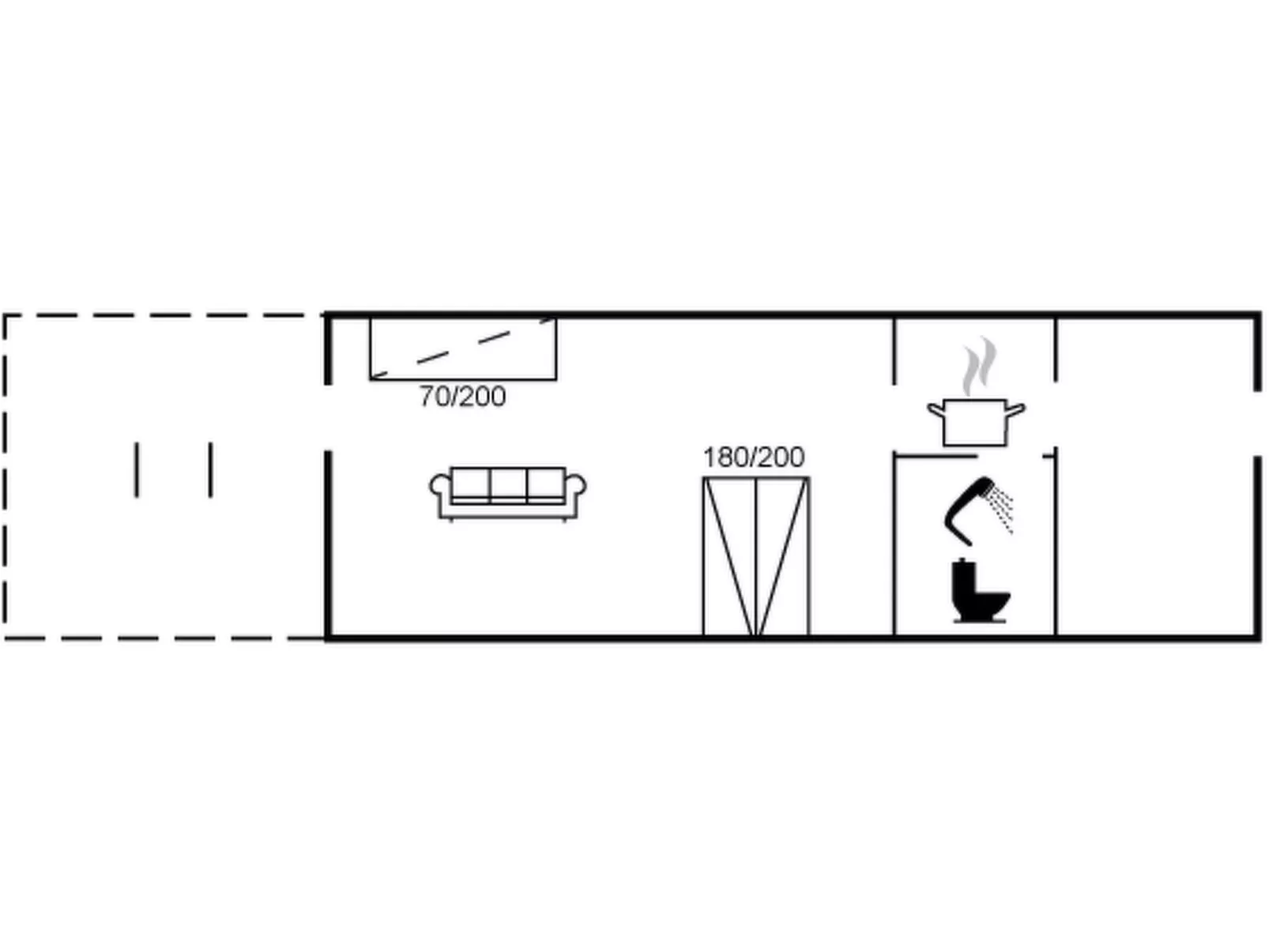 "Bengta" - 250m from the sea