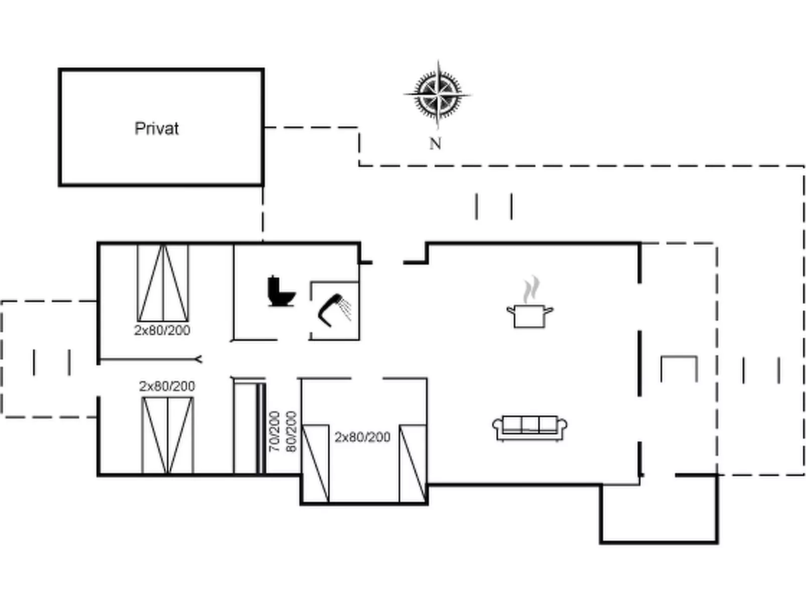 "Alimpij" - 30km from the sea