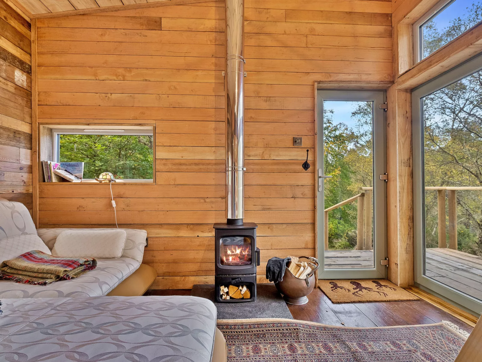 Cosagach Falls Cabin