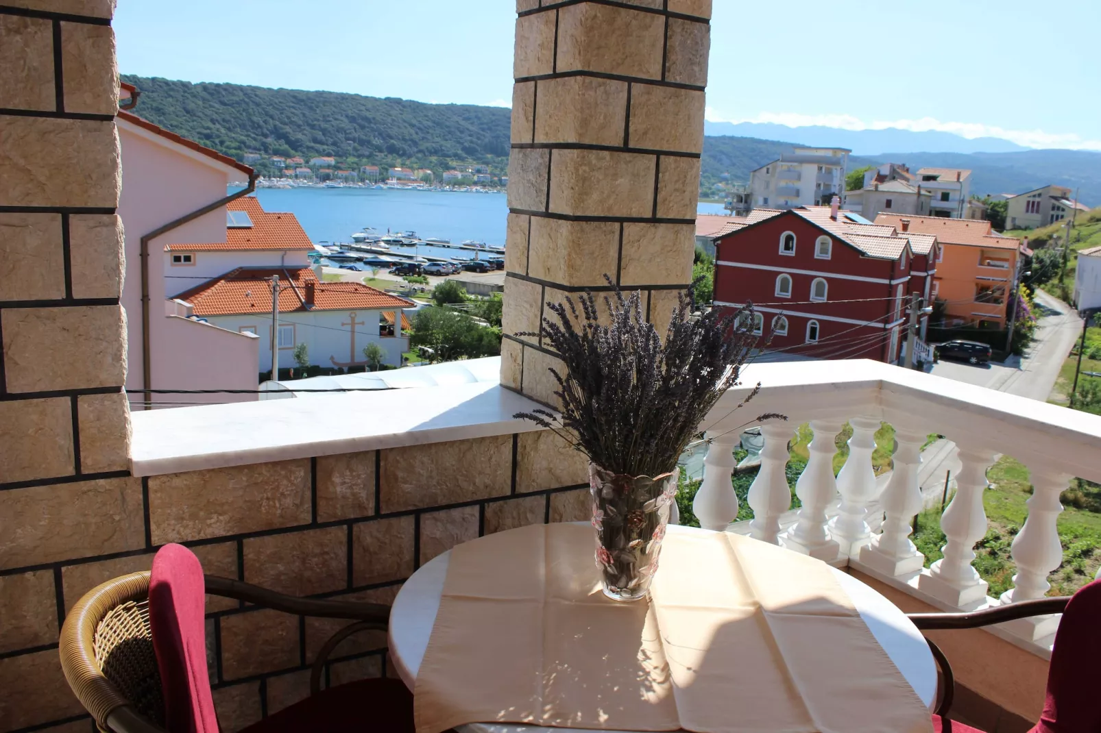 Guest House Villa Anggela - Standard Double room with Balcony and Sea View (BR2)