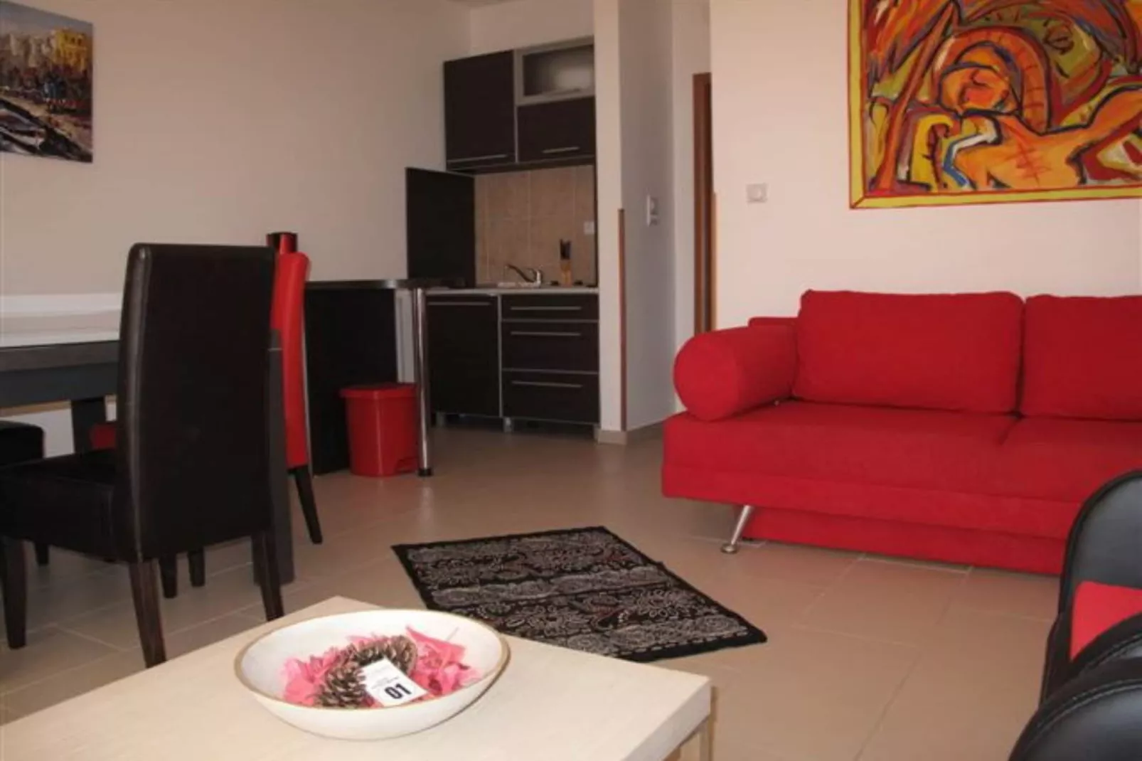 Villa Apartments Kumbor President - One Bedroom Apartment With Sea View (Zefir)