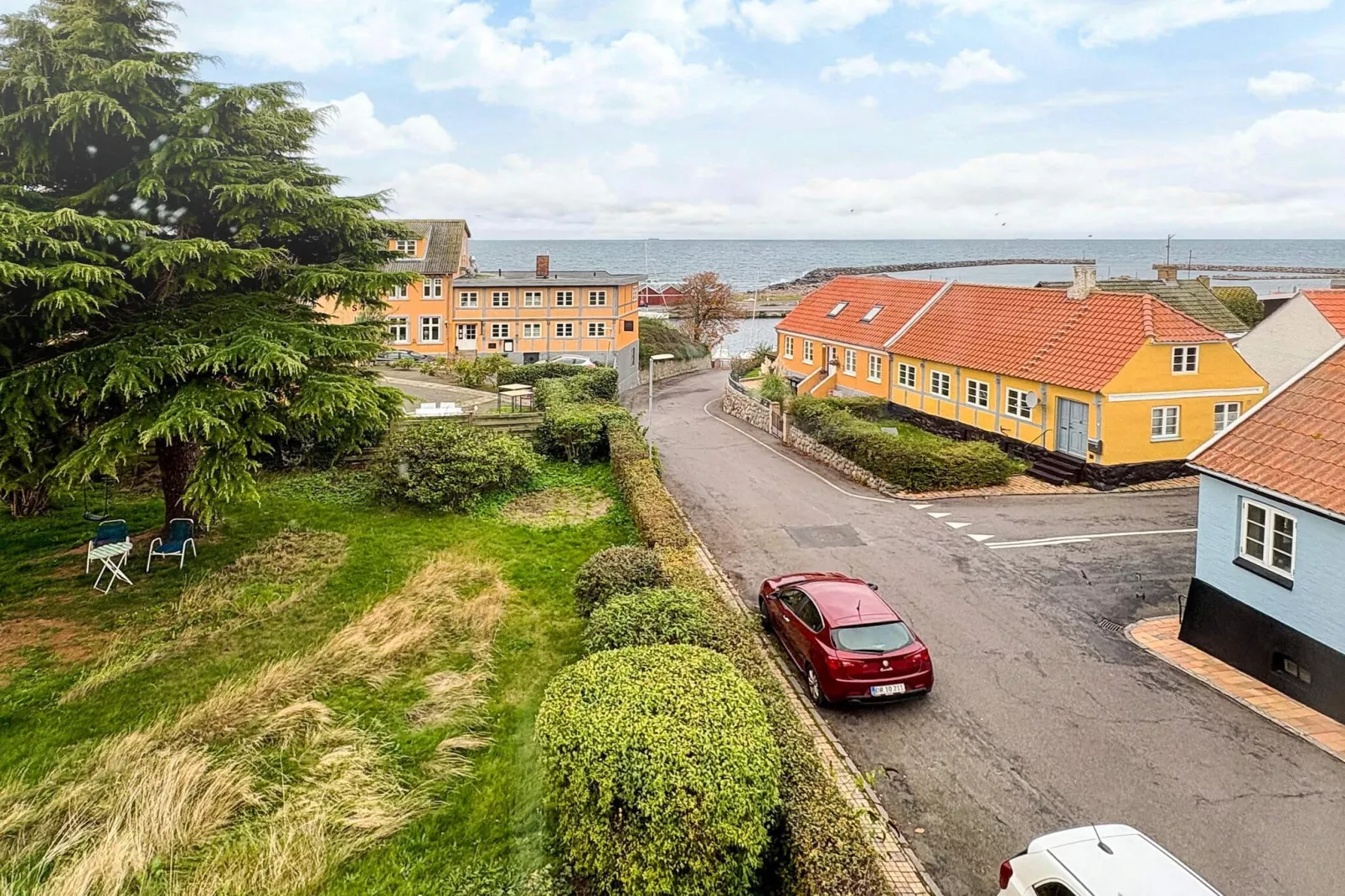 Belle maison avec vue sur la mer
