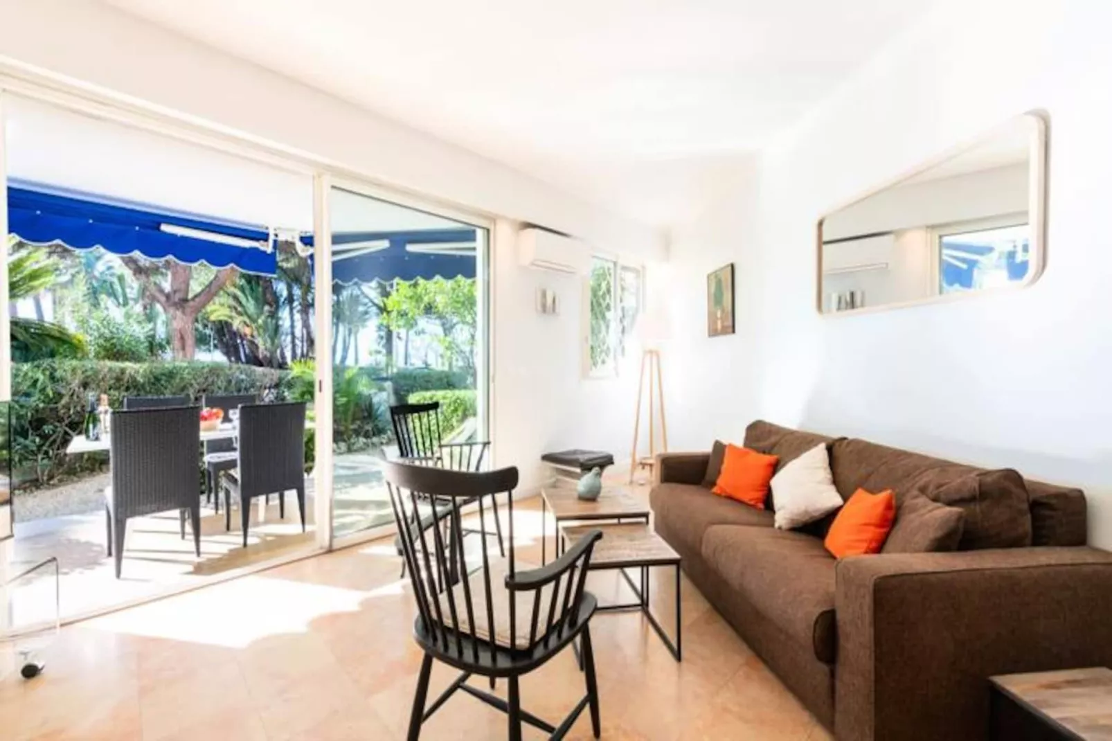 Résidence Rez-de-jardin Croisette Vue Mer Avec Garage