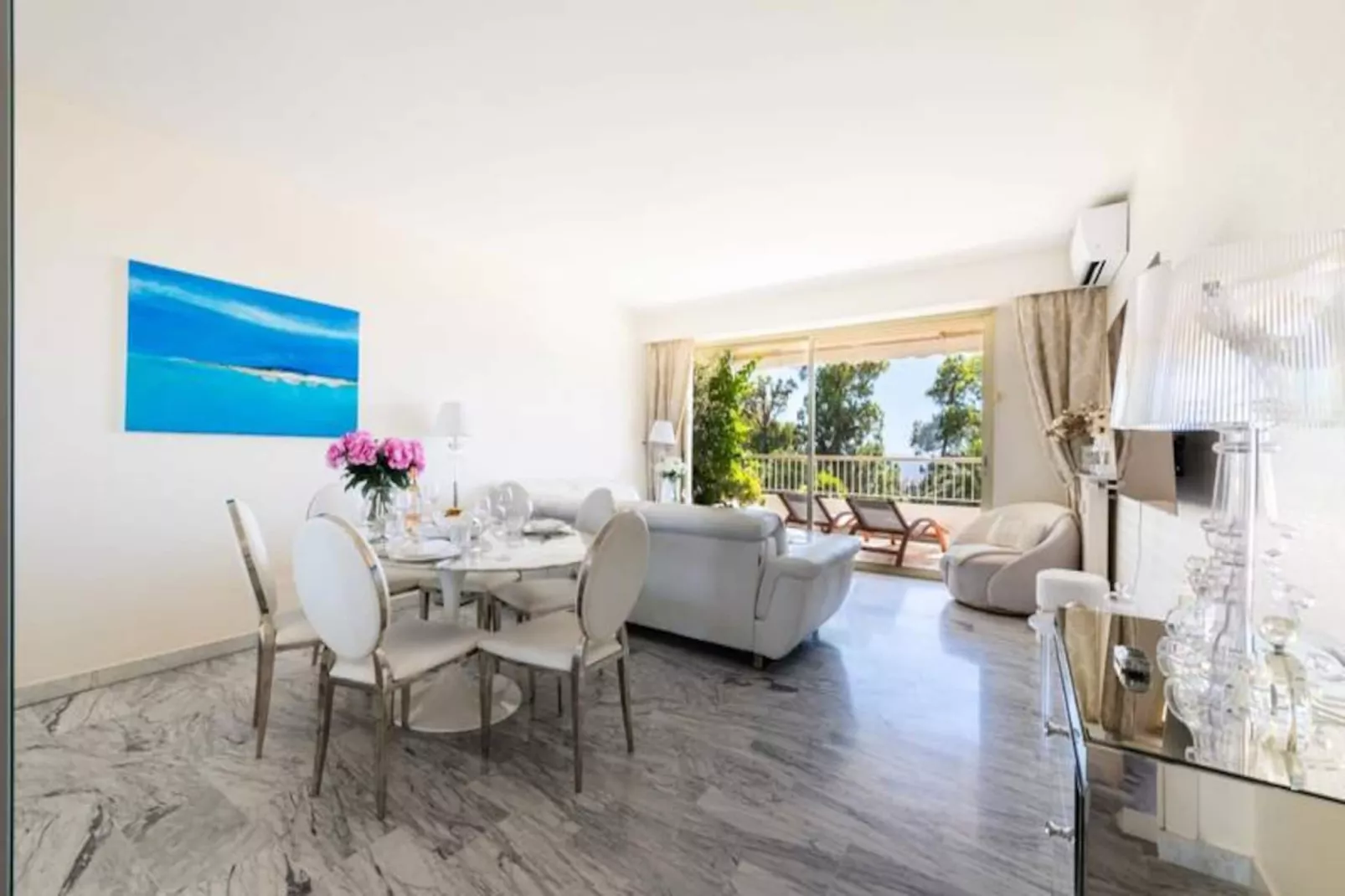 Résidence Spacieux 2p Vue Mer – Résidence Avec Piscine, Cannes