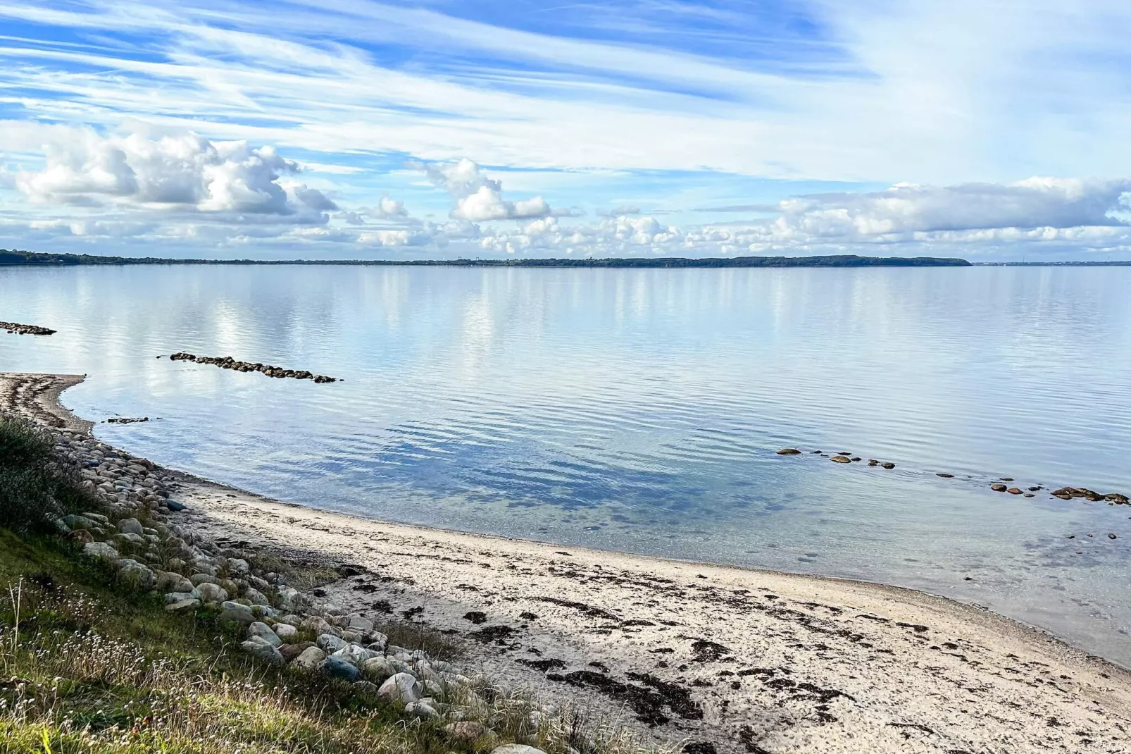 Ferienhaus mit Blick auf Baring Vig-Wasserblick
