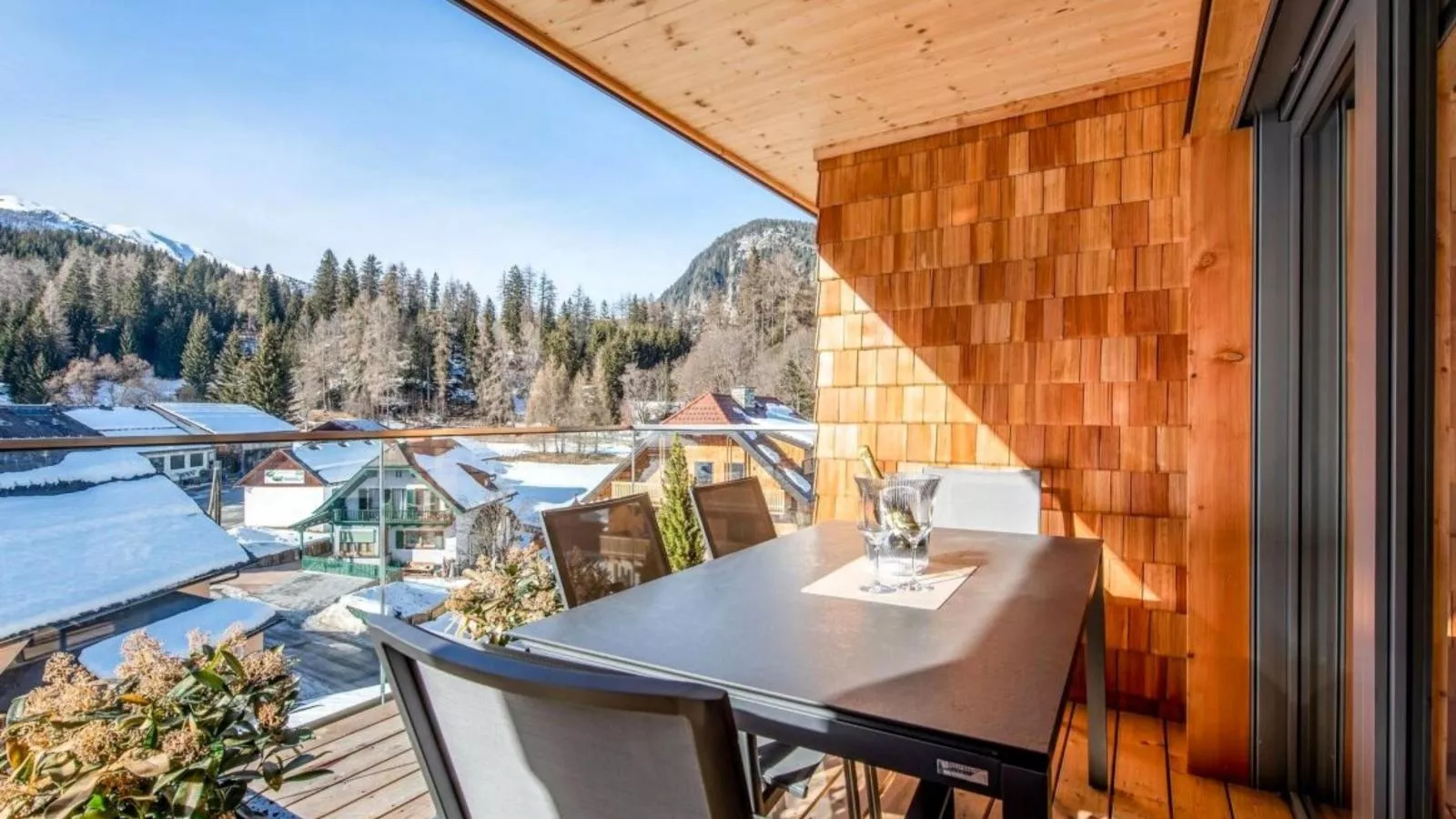 Ski Nature Apartment Lungau Top 18-Balcon-terrasse