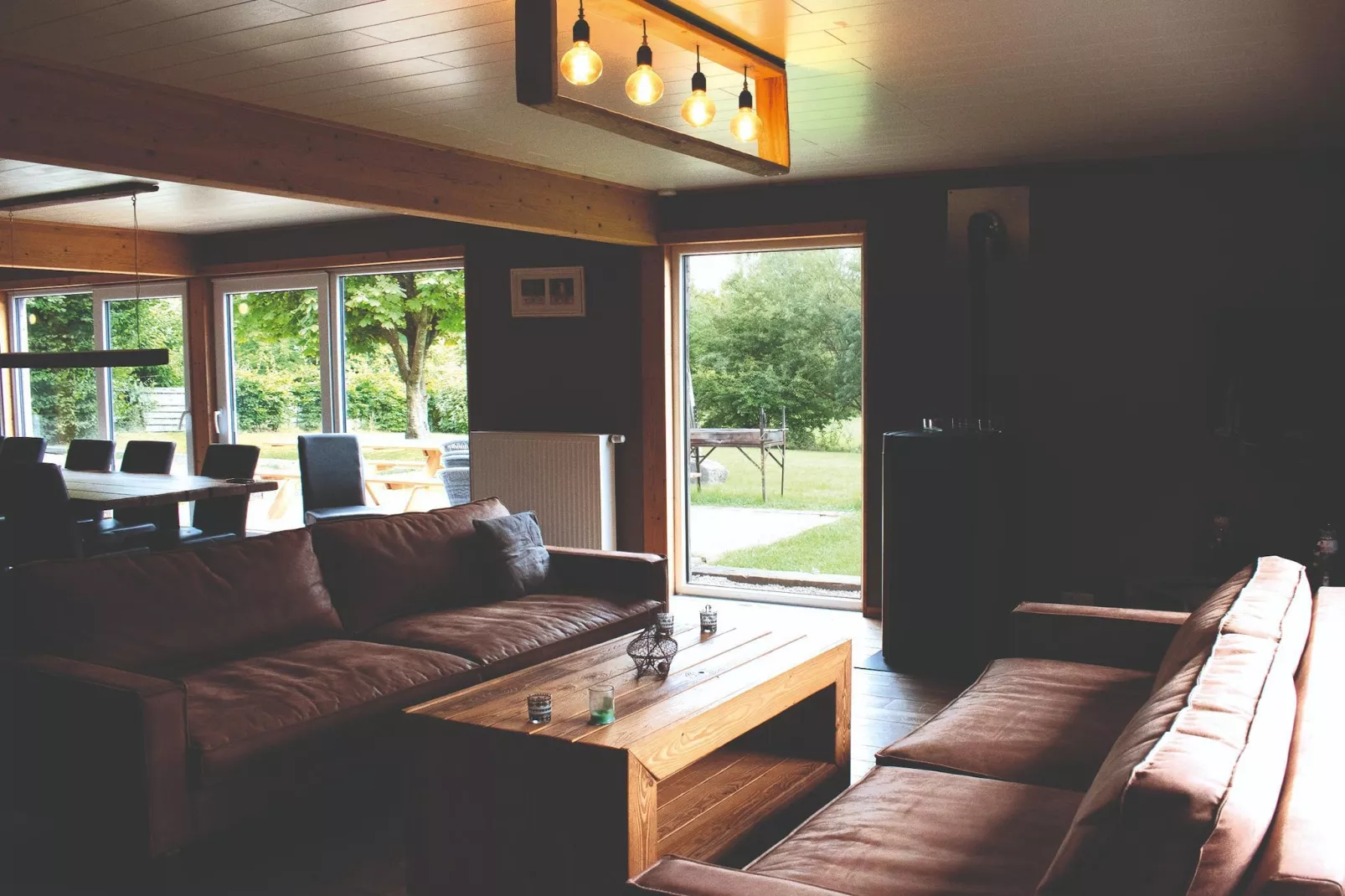 Le Chalet des Fagnes-Living room