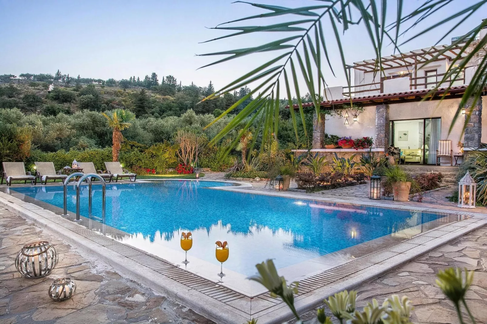 Holiday home, Pemonia--Exterior in summer