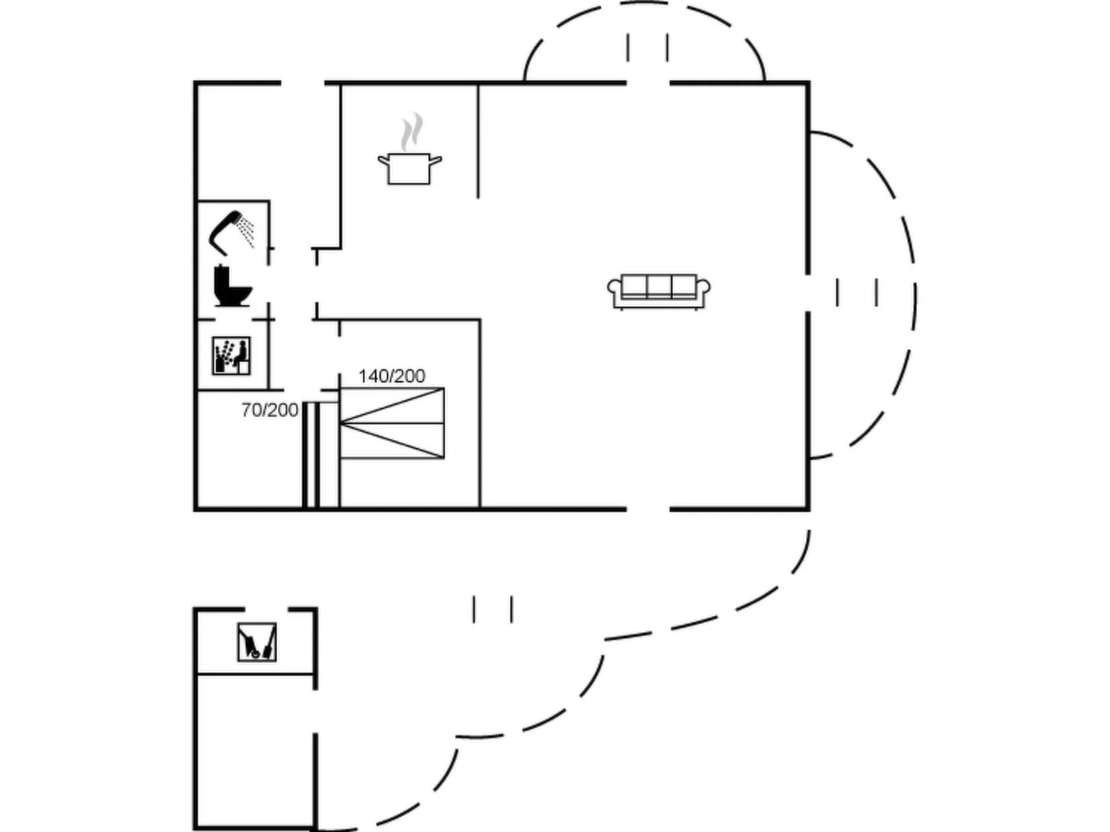 "Siegried" - 2.2km from the sea