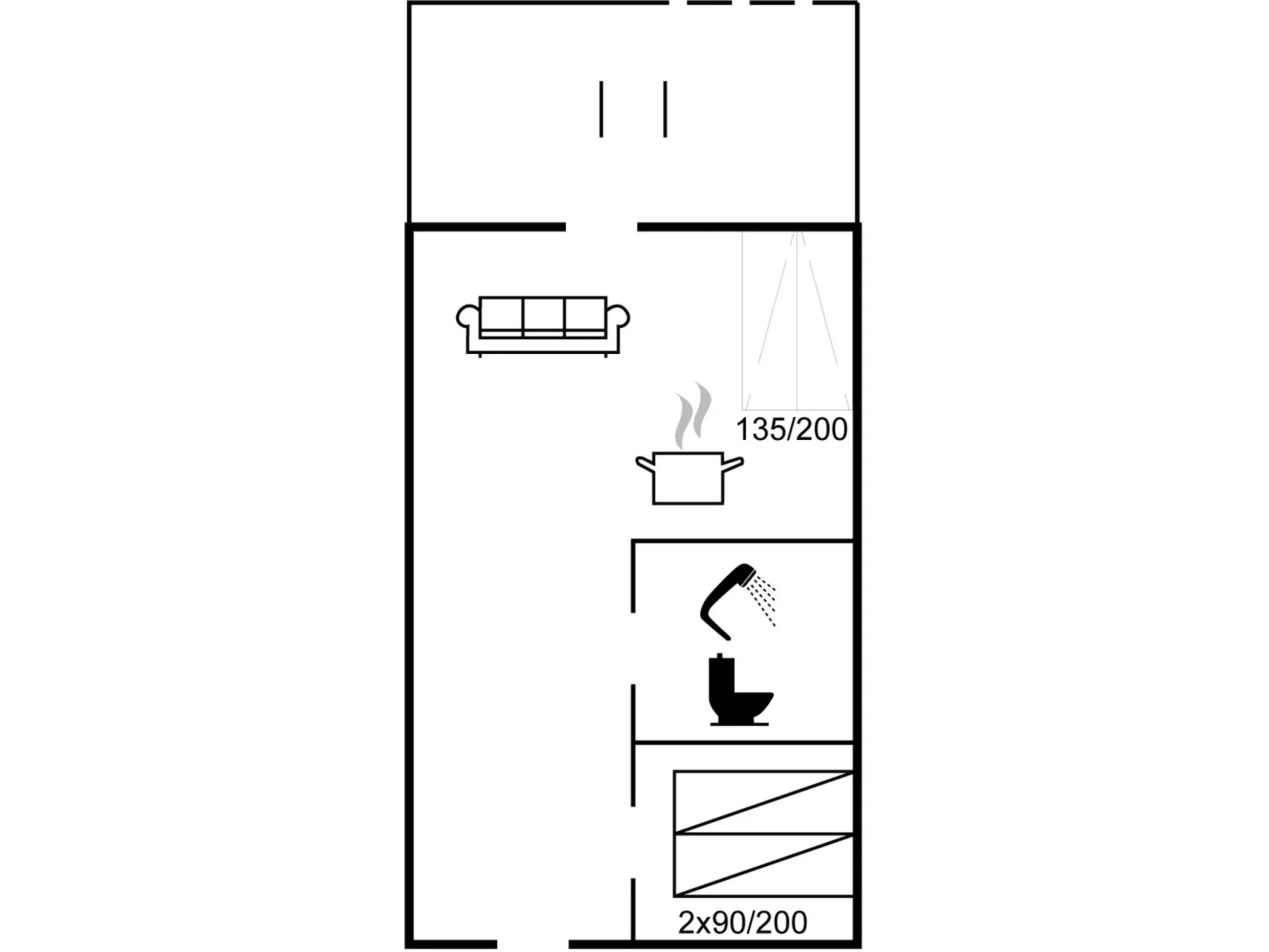 "Reinmoth" - 100m from the sea