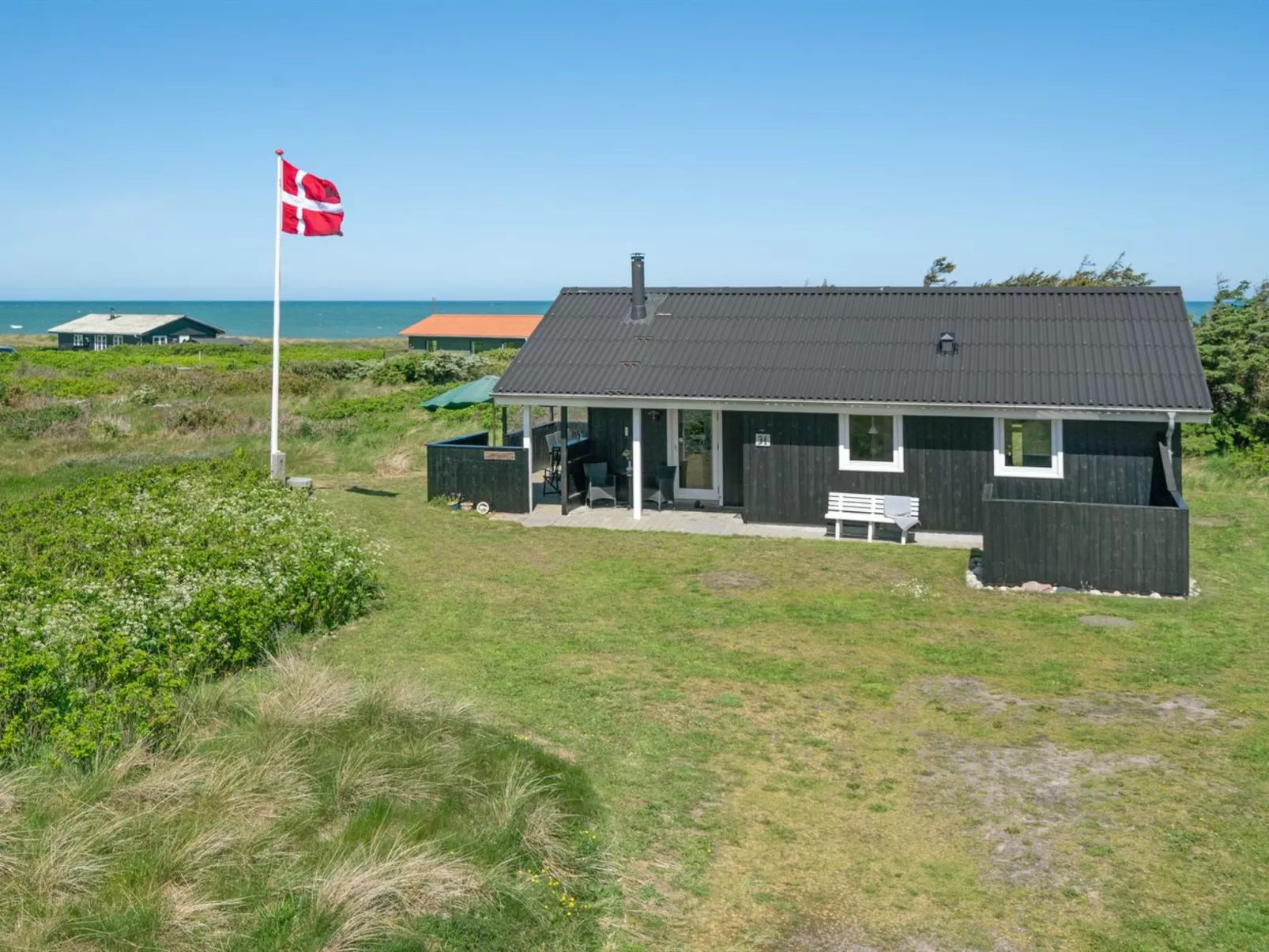 "Hubert" - 150m from the sea-Draußen