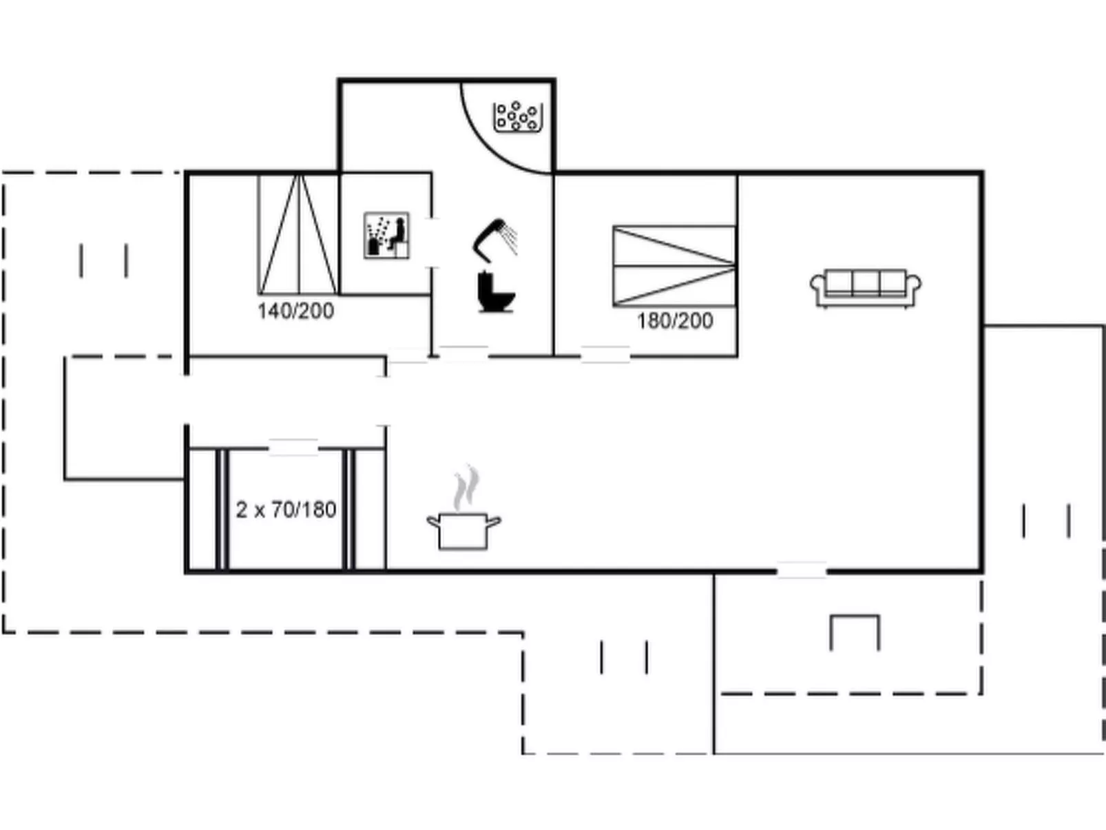 "Sutere" - 200m to the fjord